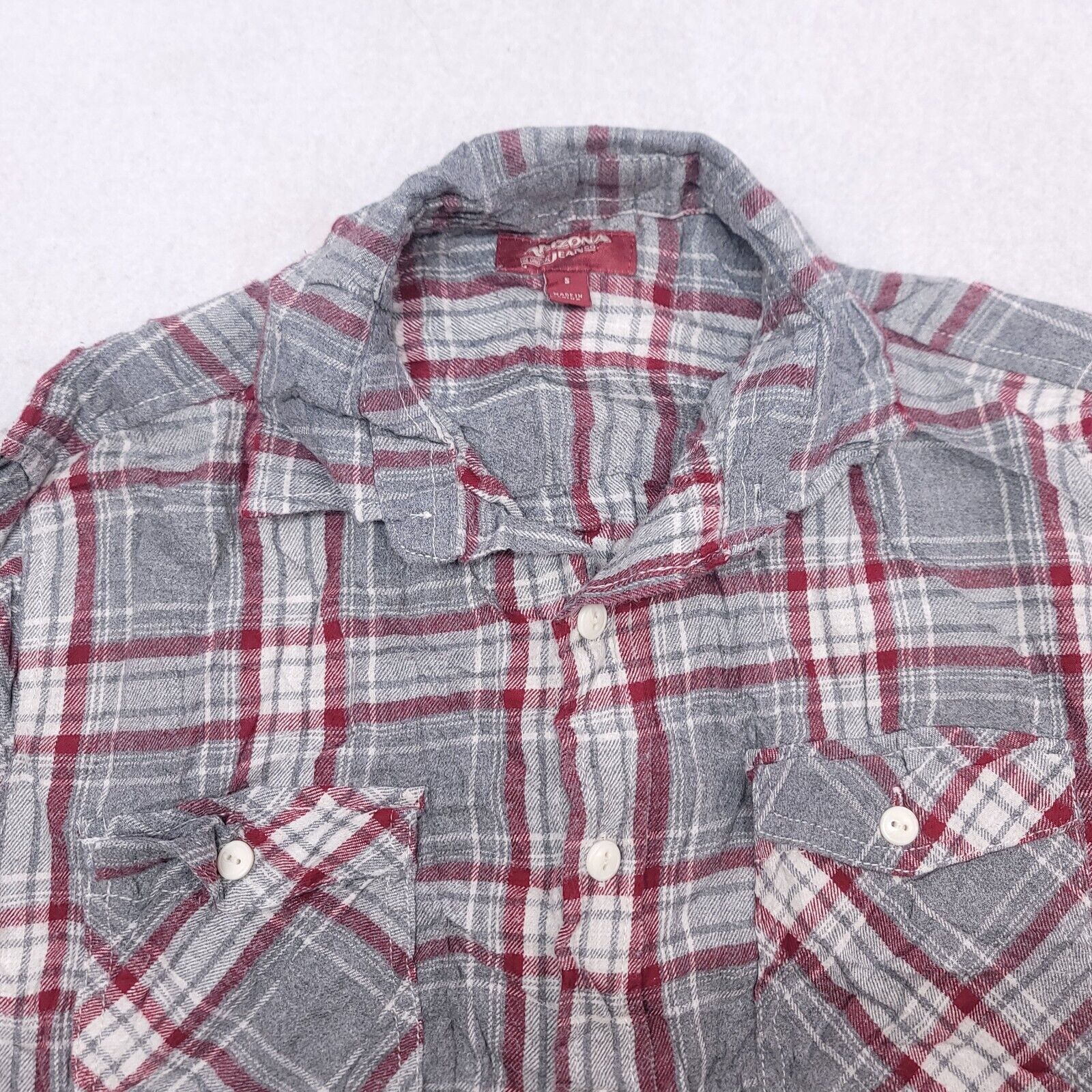 Arizona Jean Co. Arizona Jean Co Tartan Flannel Button Up Shirt Mens Size S Size US S / EU 44-46 / 1 - 1 Thumbnail