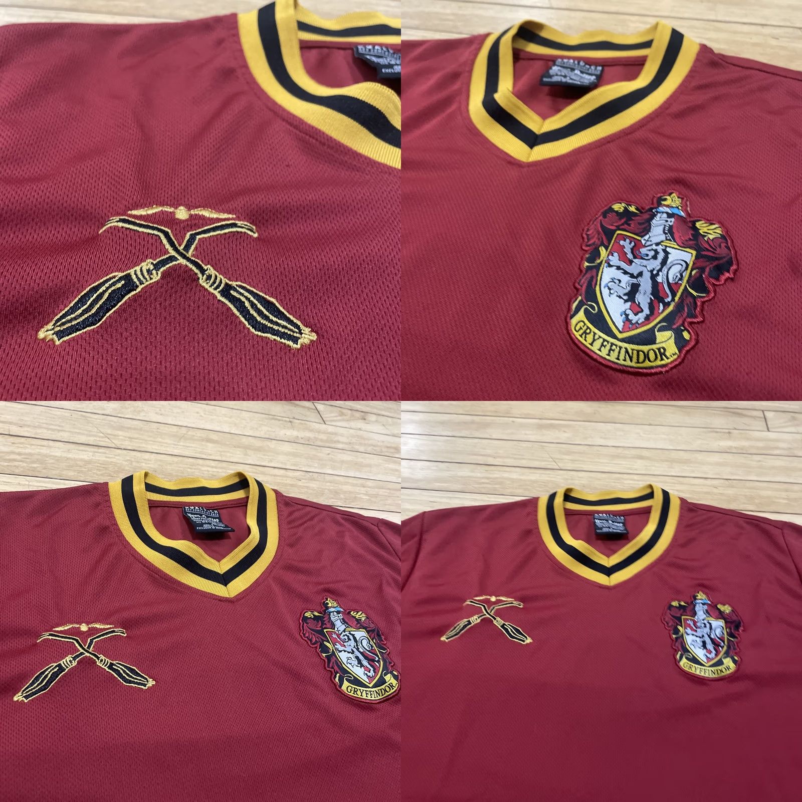 Vintage VINTAGE BOX LUNCH Harry Potter Gryffindor Jersey Adult S Red Gold 38" Shirt Mens Size US S / EU 44-46 / 1 - 10 Thumbnail