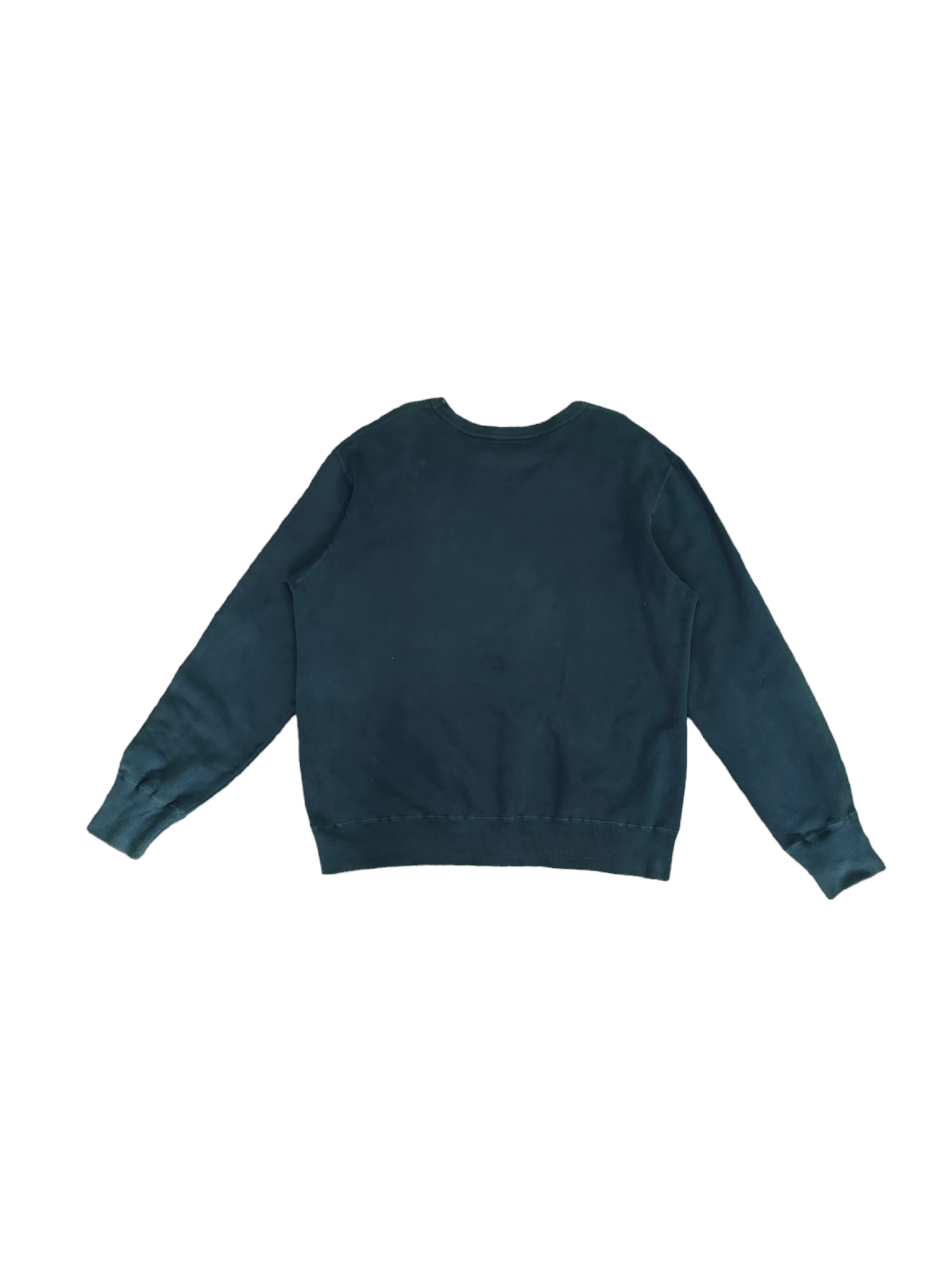 Blue Blue Japan Vintage 90s Blue Blue Japan Spell Out Anchor Logo Sweatshirt Size US L / EU 52-54 / 3 - 10 Thumbnail