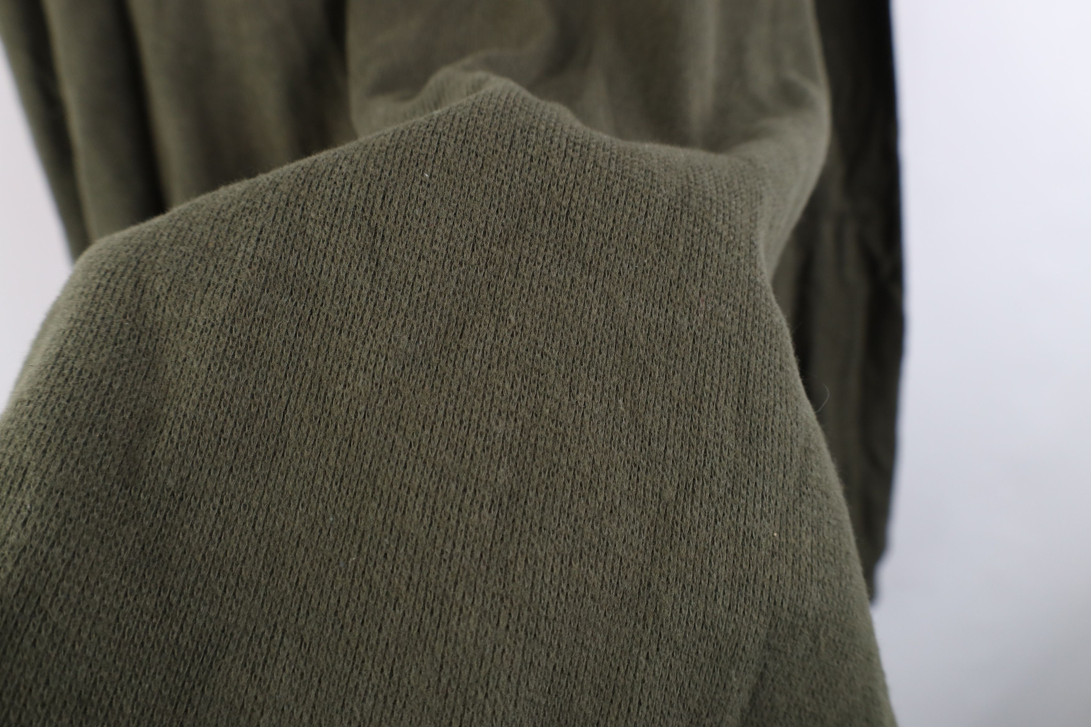 Vintage Deadstock Vintage 90s Streetwear Knit Mock Neck T-Shirt Size US M / EU 48-50 / 2 - 6 Thumbnail