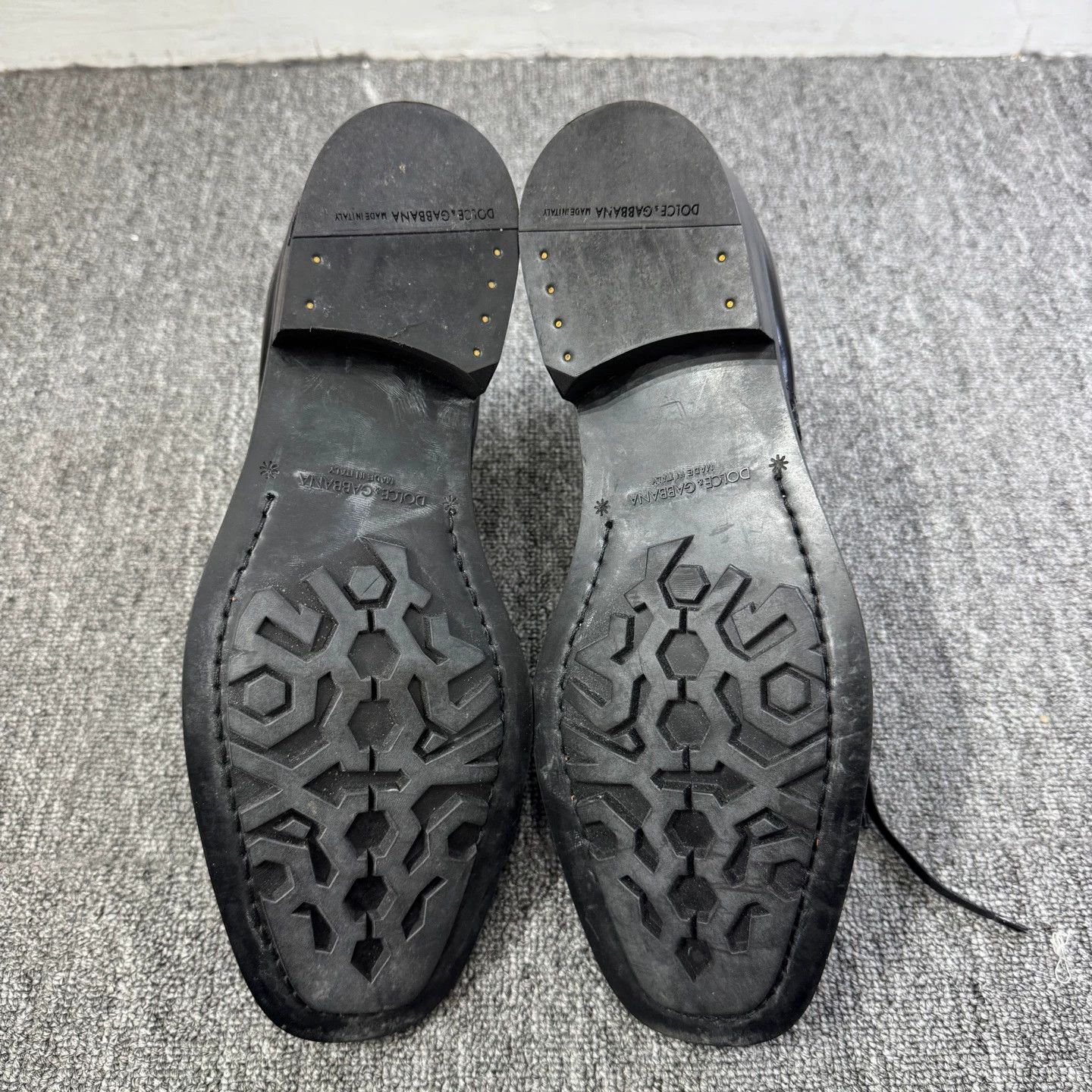 Dolce & Gabbana DG Carved Leather Boots 6.5 US 98 New Size US 6.5 / IT 36.5 - 4 Thumbnail