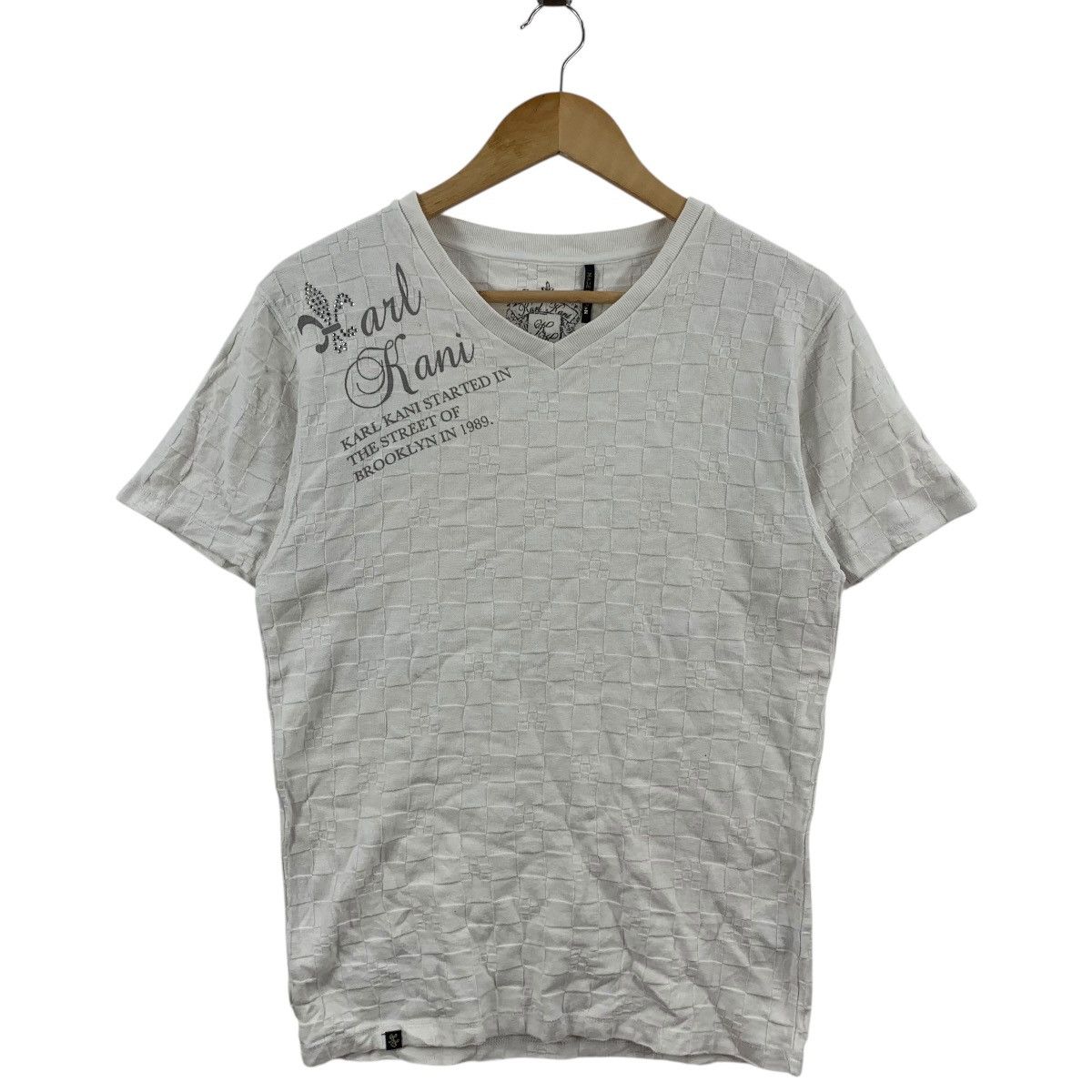 Karl Kani KARL KANI BROOKLYN Quilted Made In Japan Tee Shirt Top Size US L / EU 52-54 / 3 - 4 Thumbnail