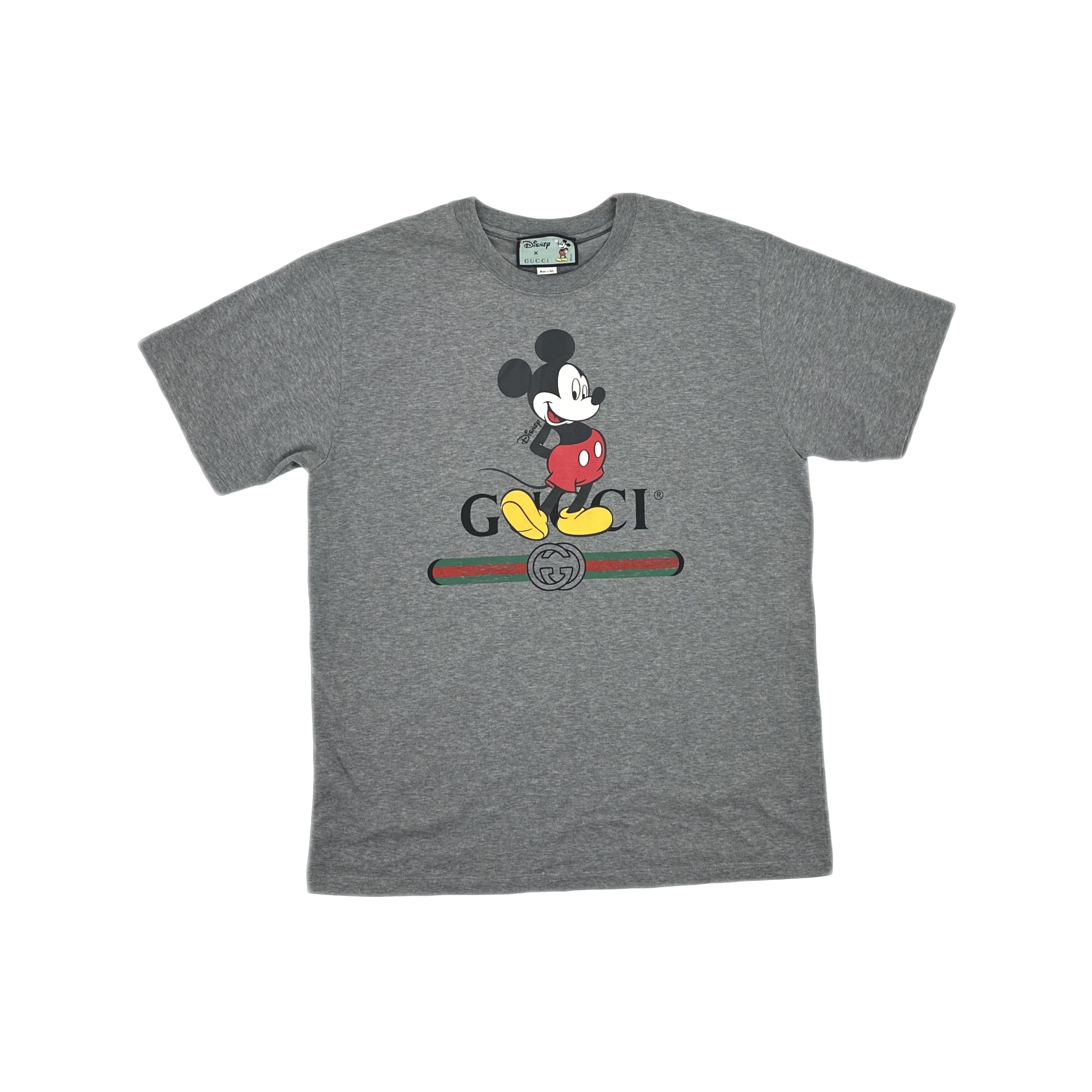 Gucci Gucci x Disney Mickey Mouse Print T-Shirt S Size US S / EU 44-46 / 1 - 1 Thumbnail