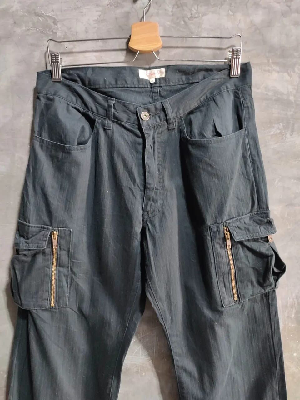 Japanese Brand BC Factory Japan Black Cargo Multipocket Tactical Pants Size US 32 / EU 48 - 2 Thumbnail