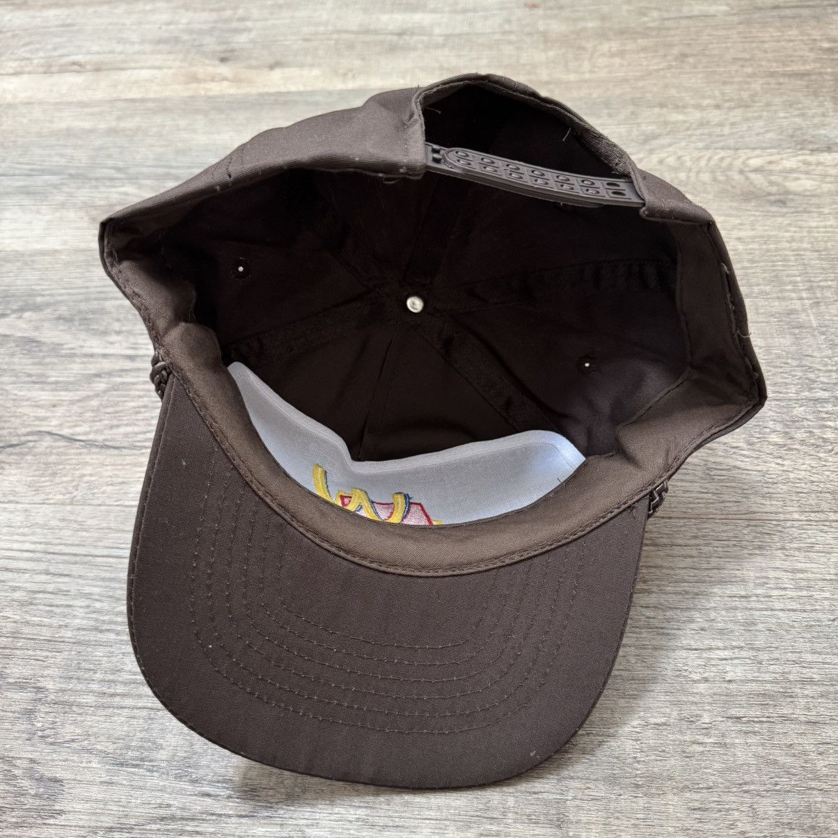 Other WJW Who Jung Woo Brown Snapback Hat Size ONE SIZE - 2 Thumbnail