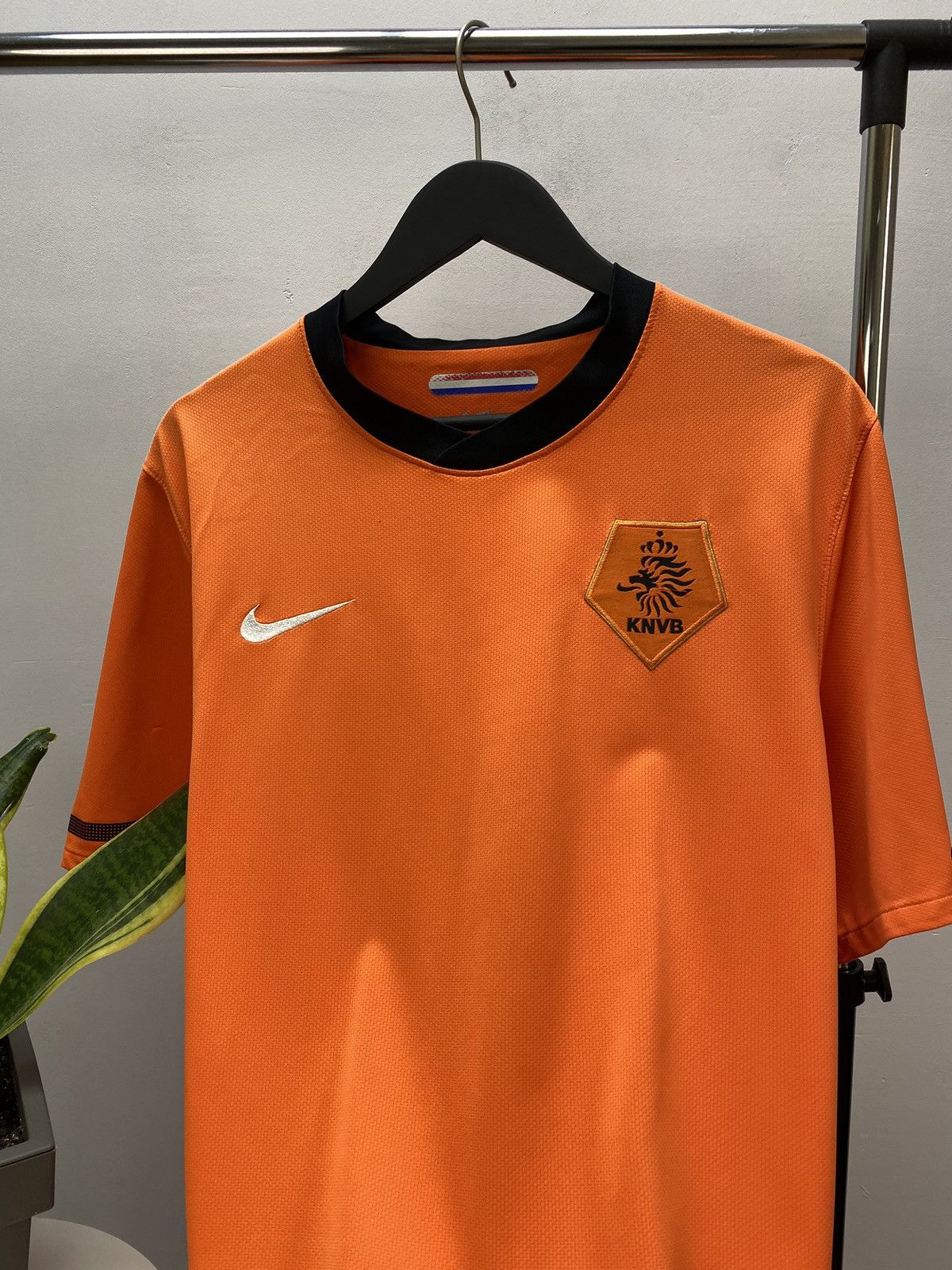 Nike NETHERLANDS TEAM 2010 2012 HOME FOOTBALL SHIRT SOCCER JERSEY Size US XL / EU 56 / 4 - 11 Thumbnail