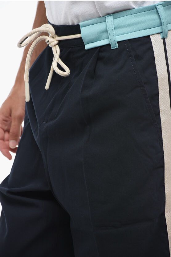 Palm Angels o1y0325 Casual Pant in Navy Blue Size US 30 / EU 46 - 2 Thumbnail