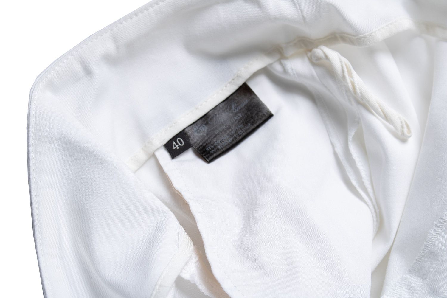 Loro Piana Loro Piana, white cropped linen capri pantalon Size 27" / US 4 / IT 40 - 5 Thumbnail