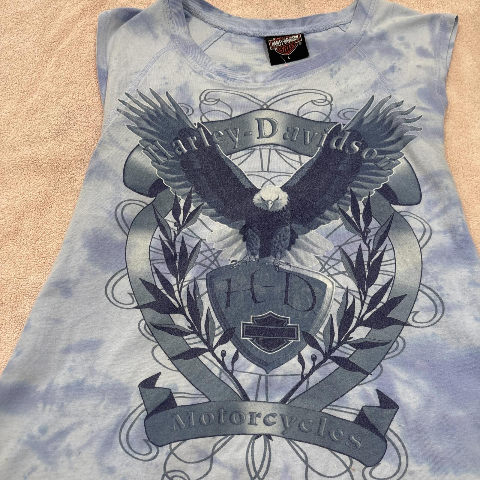 Harley Davidson vintage harley davidson tank top Size L / US 10 / IT 46 - 2 Thumbnail
