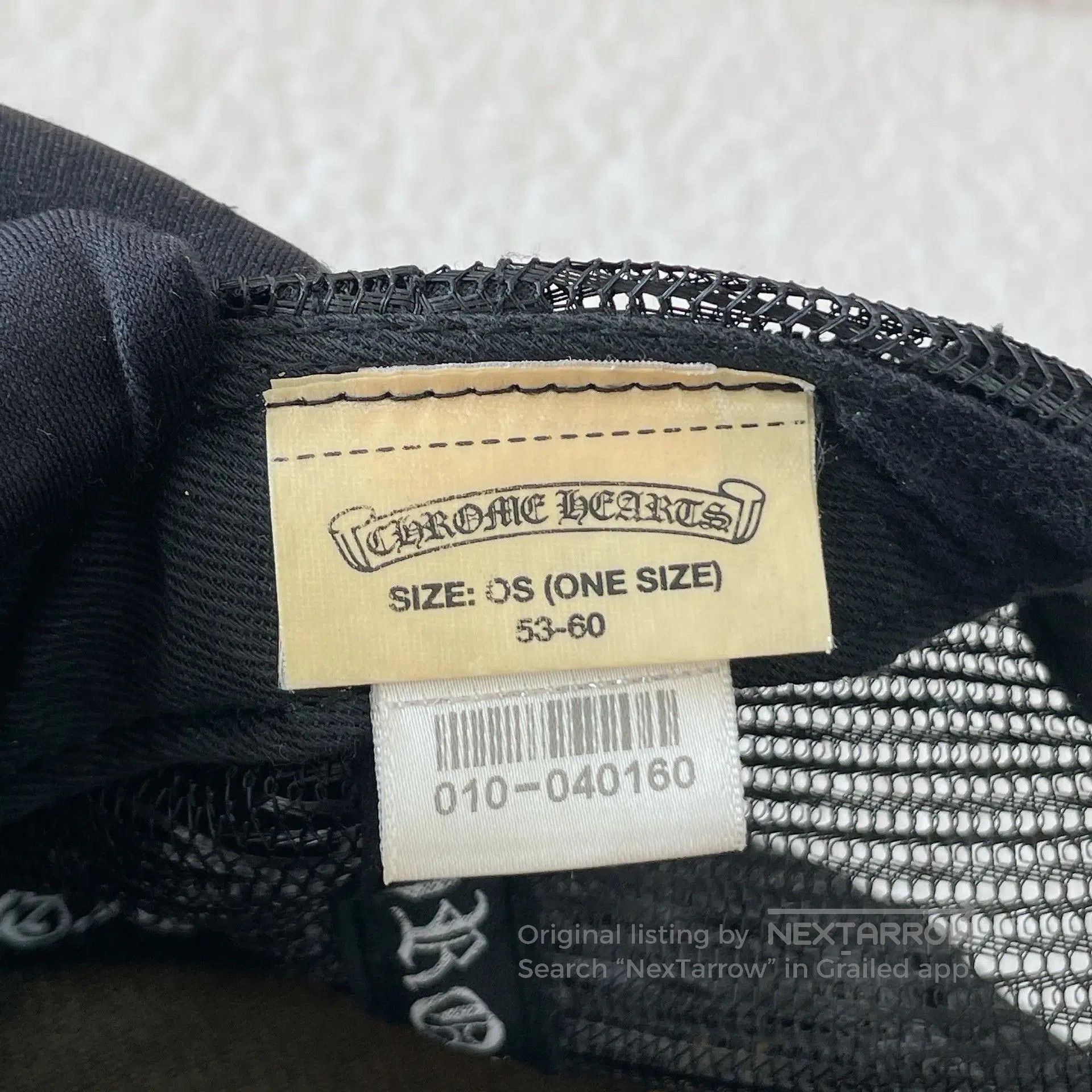Chrome Hearts Chrome Hearts Black Embroidered Baseball Cap. Size ONE SIZE - 8 Thumbnail