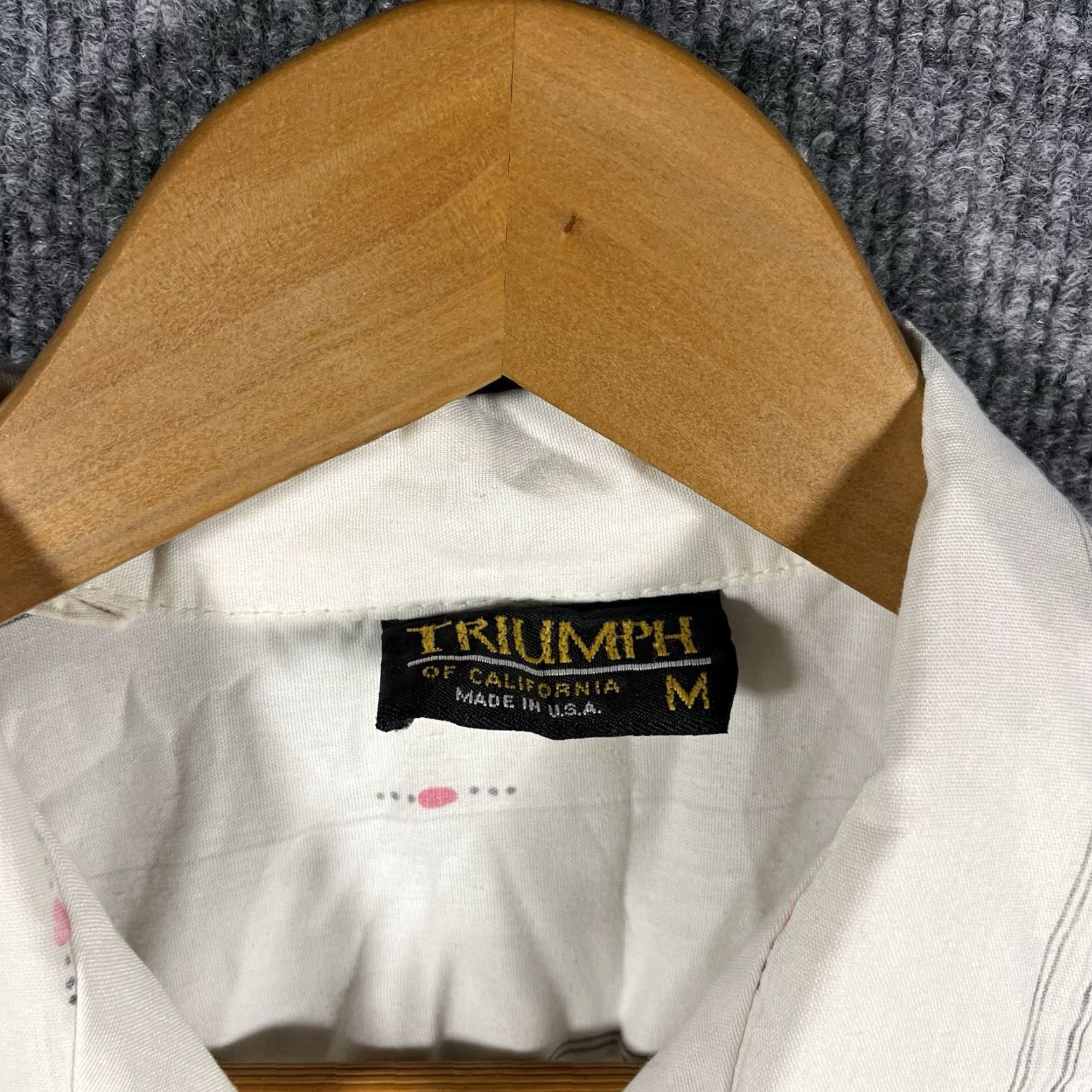 Vintage VINTAGE California Triumph of California Disco Groovy Shirt Mens Medium Made in USA Size US M / EU 48-50 / 2 - 3 Thumbnail