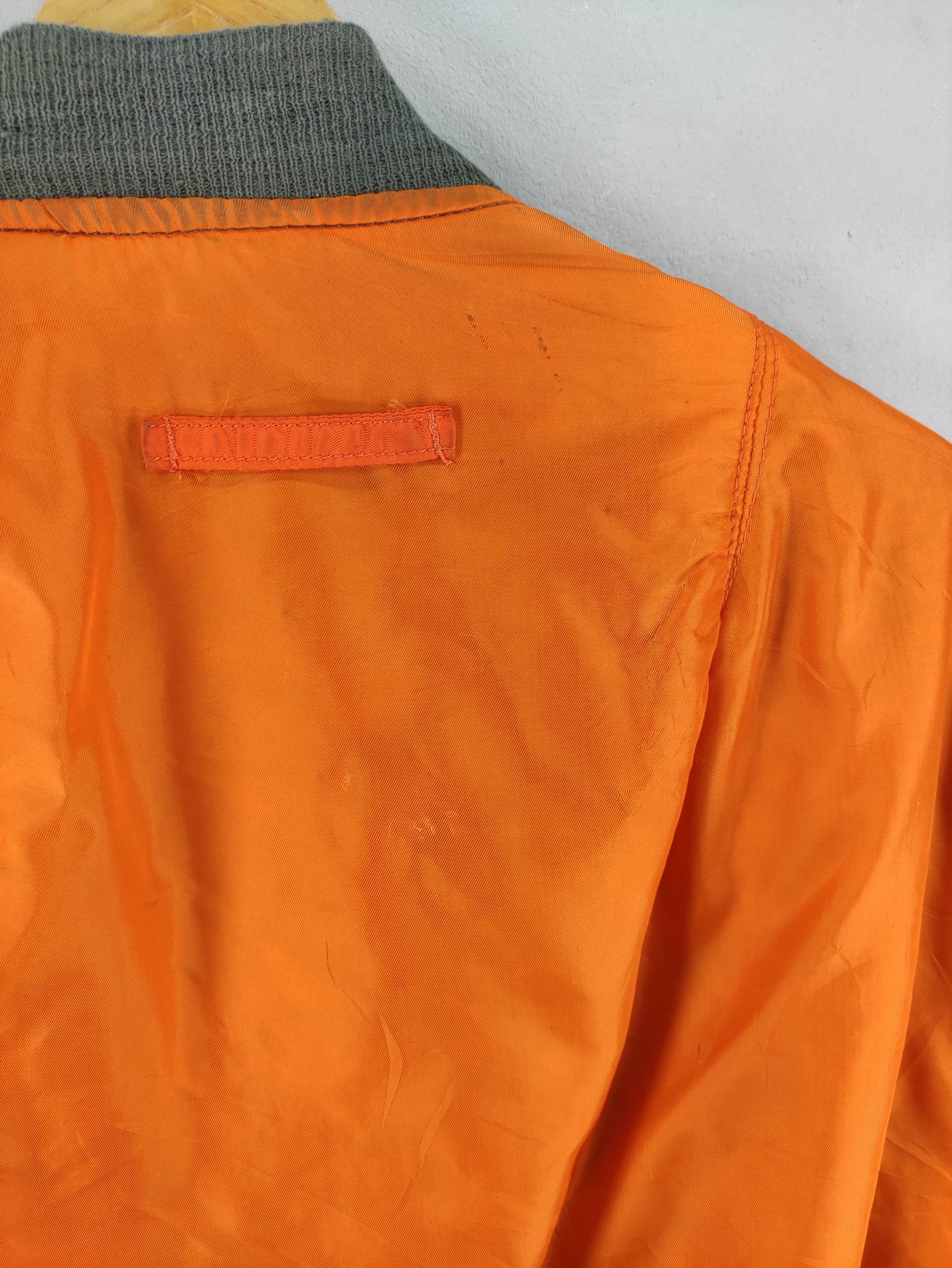 Alpha Industries Vintage Alpha Industries Ma-1 Bomber Jacket Reversible Size US XL / EU 56 / 4 - 19 Thumbnail