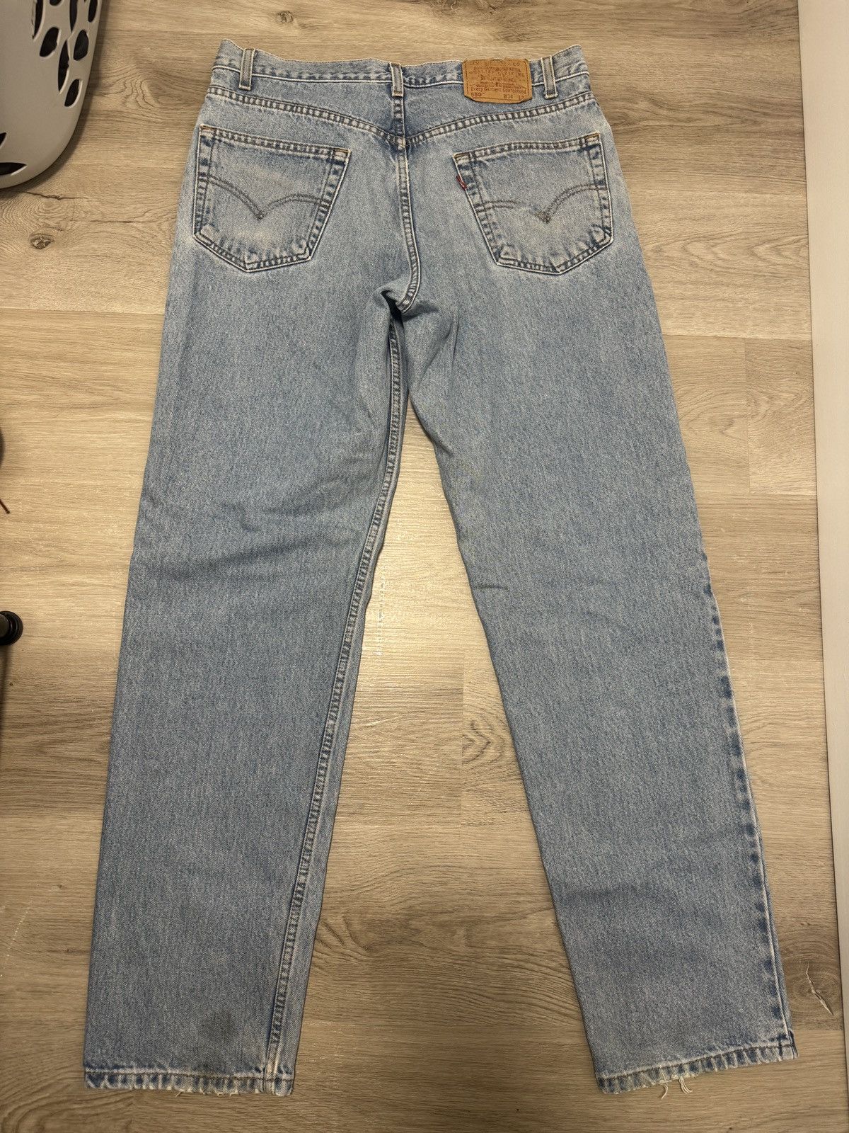 Levi's Vintage Clothing Levis Vintage 550 Denim 34x34 Size US 34 / EU 50 - 5 Thumbnail