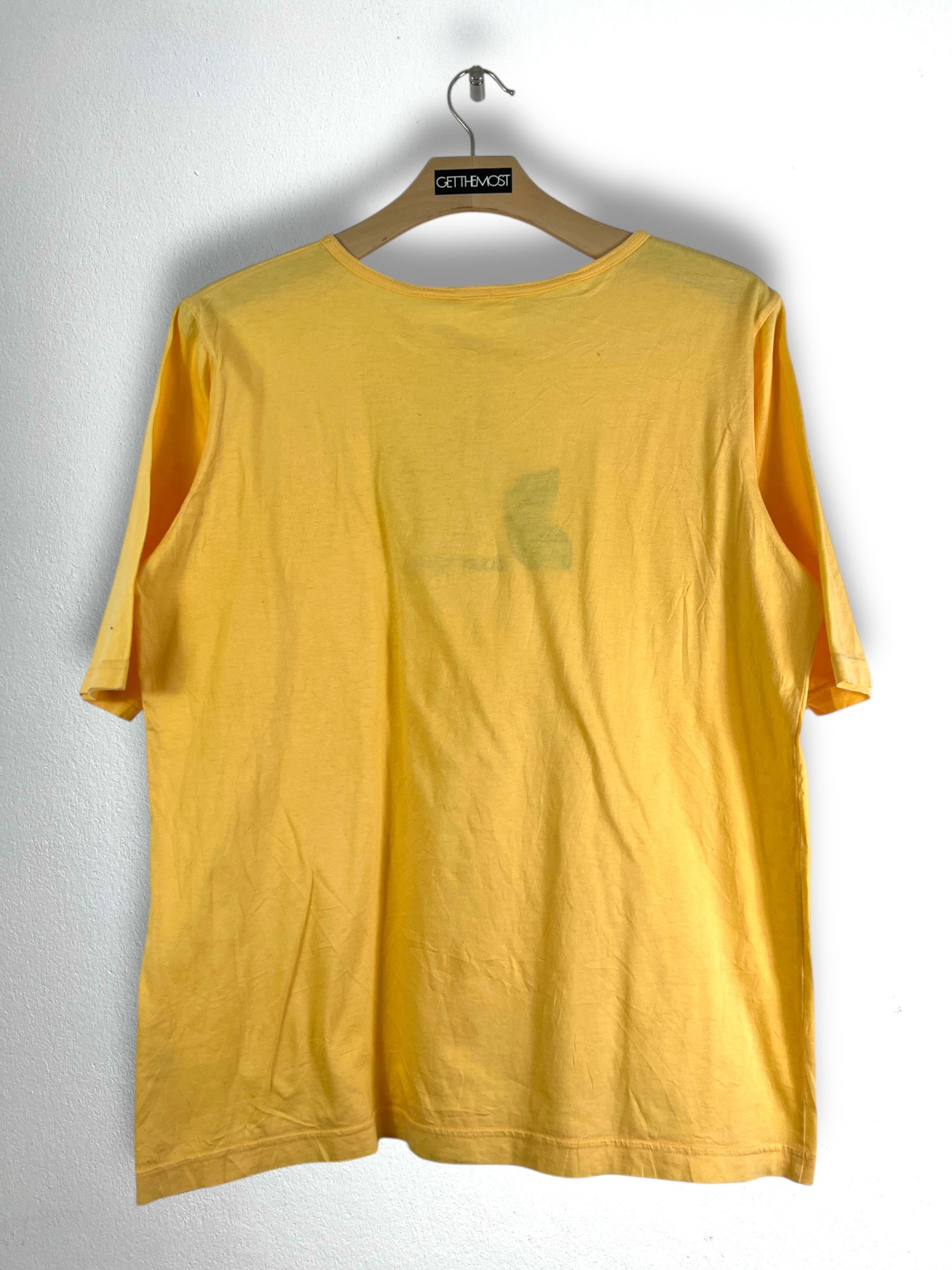 Courreges Courrèges Blue Flower Embroidery Tee (L) GTMP328 Size L / US 10 / IT 46 - 9 Thumbnail