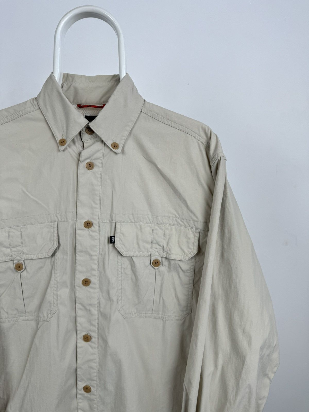 The North Face Vintage The North Face Cargo Outdoor Long Sleeve Shirt Size US S / EU 44-46 / 1 - 2 Thumbnail