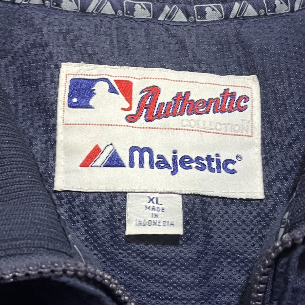 Majestic Vintage Cleveland Indians Majestic MLB Full Zip Jacket XL Size US XL / EU 56 / 4 - 7 Thumbnail