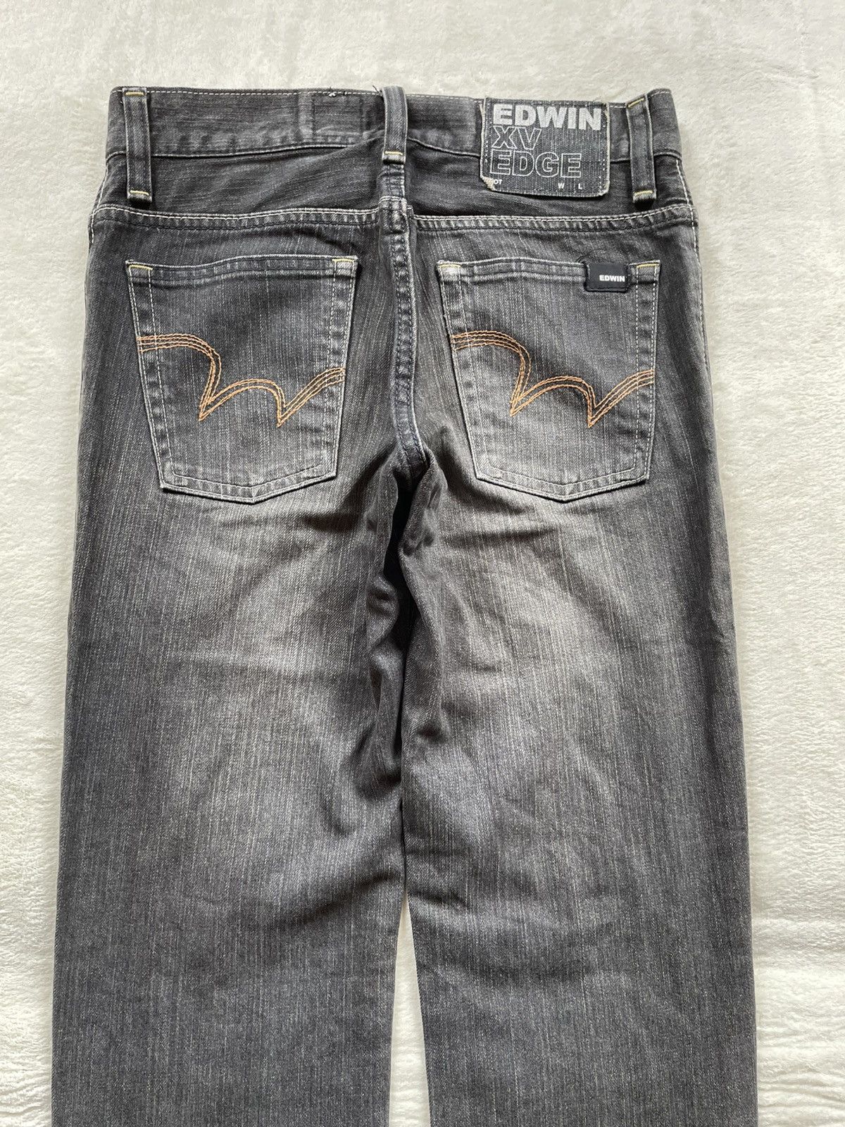 Edwin Vintage Edwin XV Edge Mudwash Dark Colour Denim Jeans Size US 29 - 12 Thumbnail
