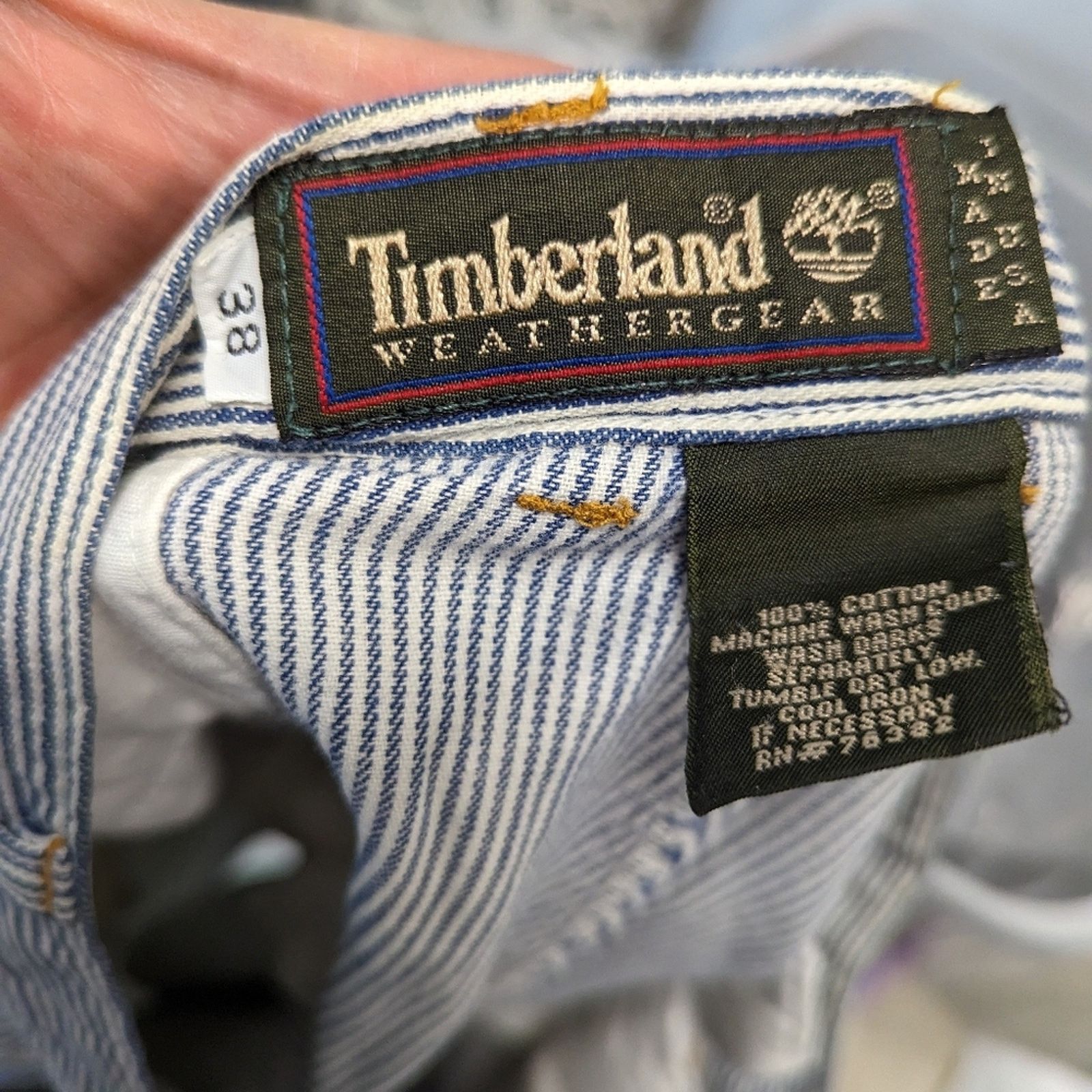 Timberland Timberland Men's Striped Shorts 38 Size US 38 / EU 54 - 2 Thumbnail