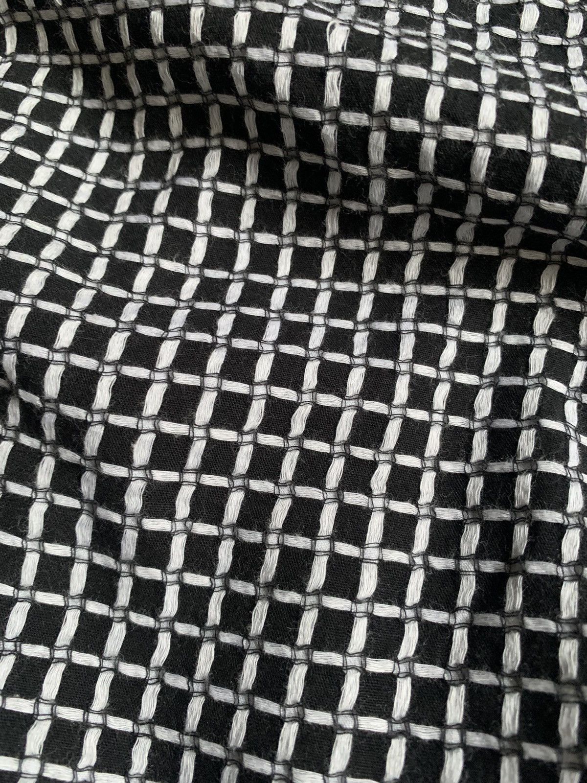 Alexander Wang Alexander Wang Polkadot Sashiko Stich Collarless Shirt Size US L / EU 52-54 / 3 - 8 Thumbnail