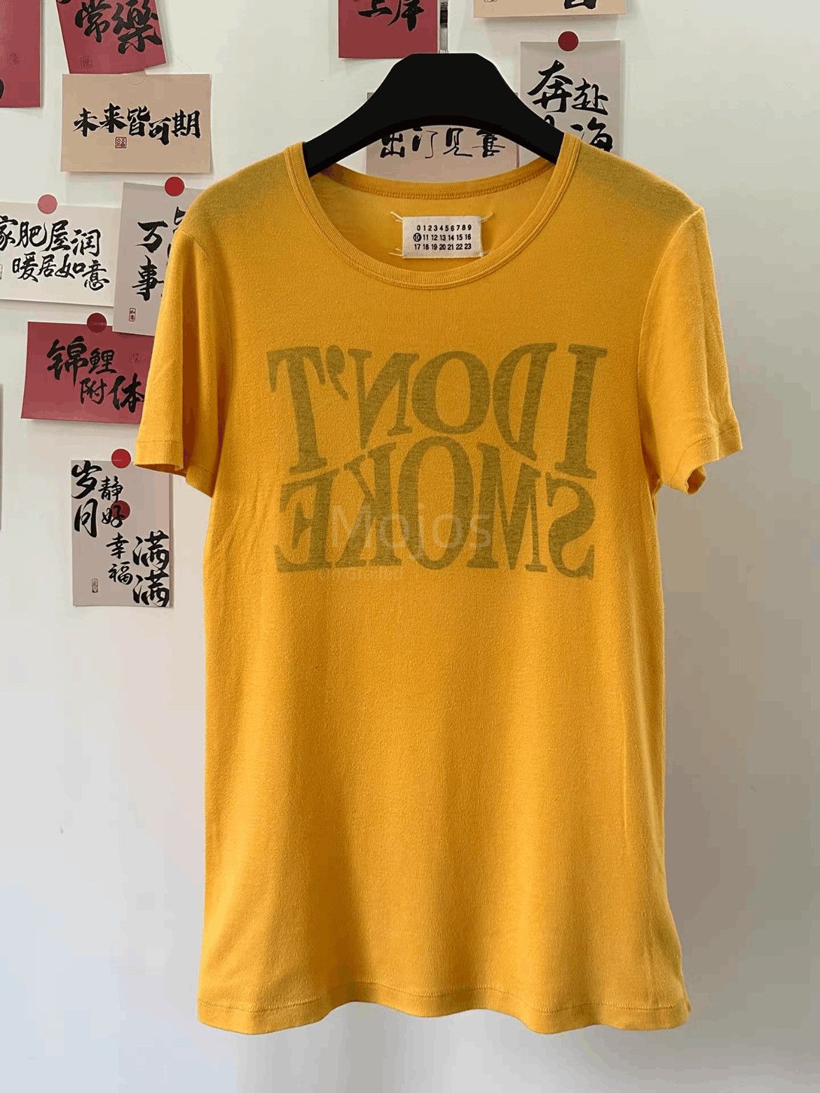 Maison Margiela Sz 46 Maison Margiela 06AW I'dont Smoke Tee Size US S / EU 44-46 / 1 - 2 Thumbnail