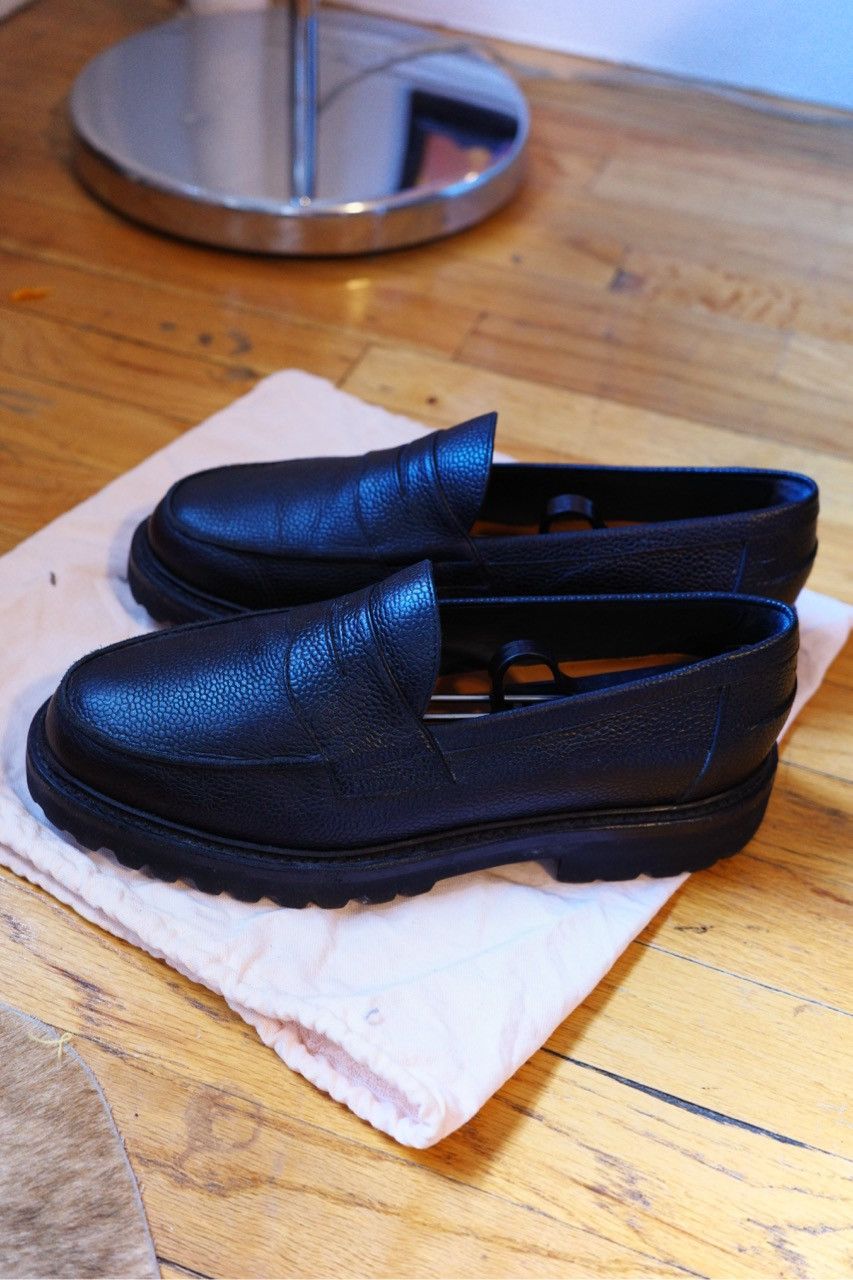 Blackstock & Weber Ellis Penny Loafer, Onyx, Lug Sole Size US 9 / EU 42 - 3 Thumbnail