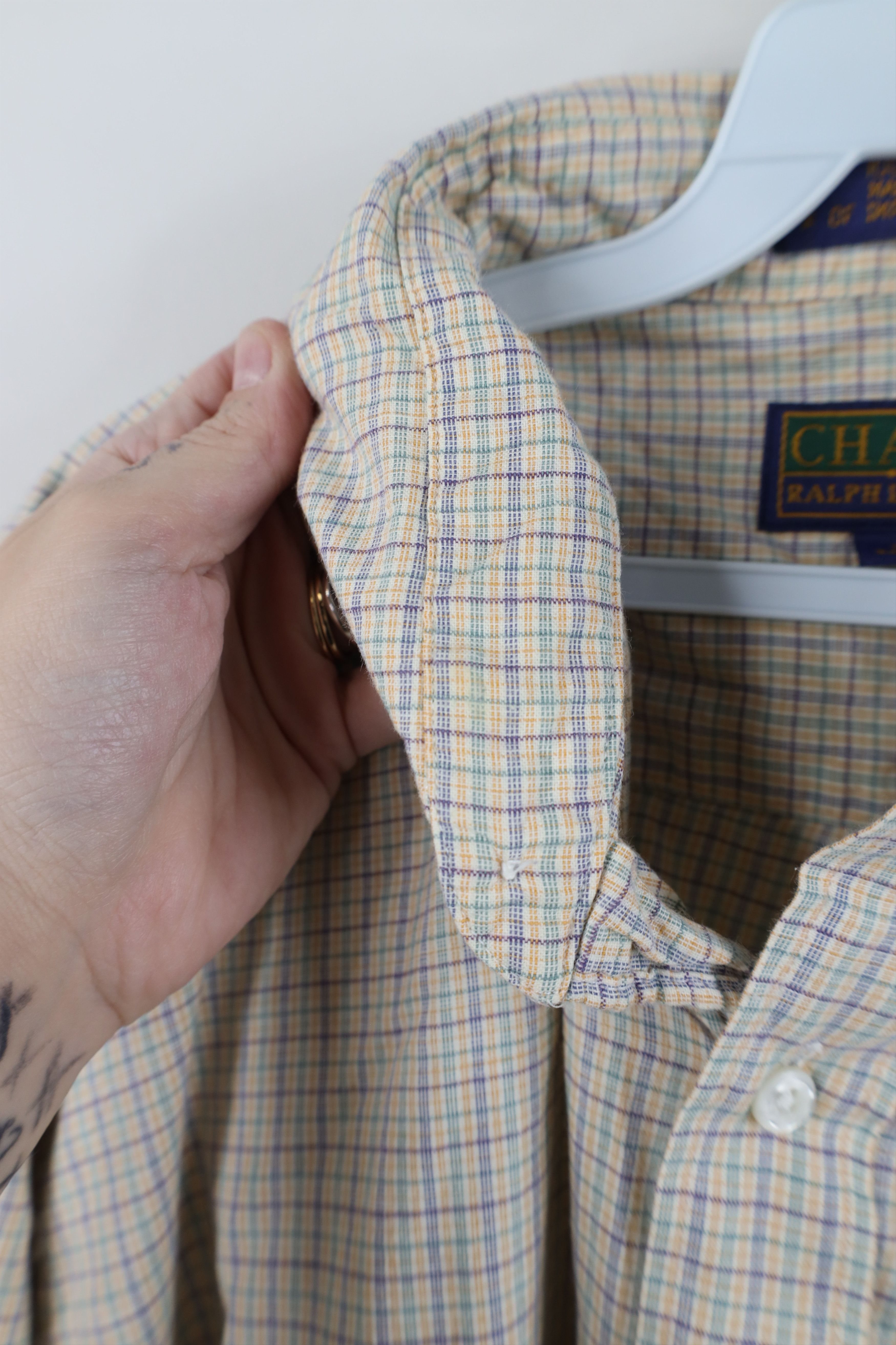 Ralph Lauren Vintage 90s Chaps Ralph Lauren Collared Button Down Shirt Size US L / EU 52-54 / 3 - 8 Thumbnail