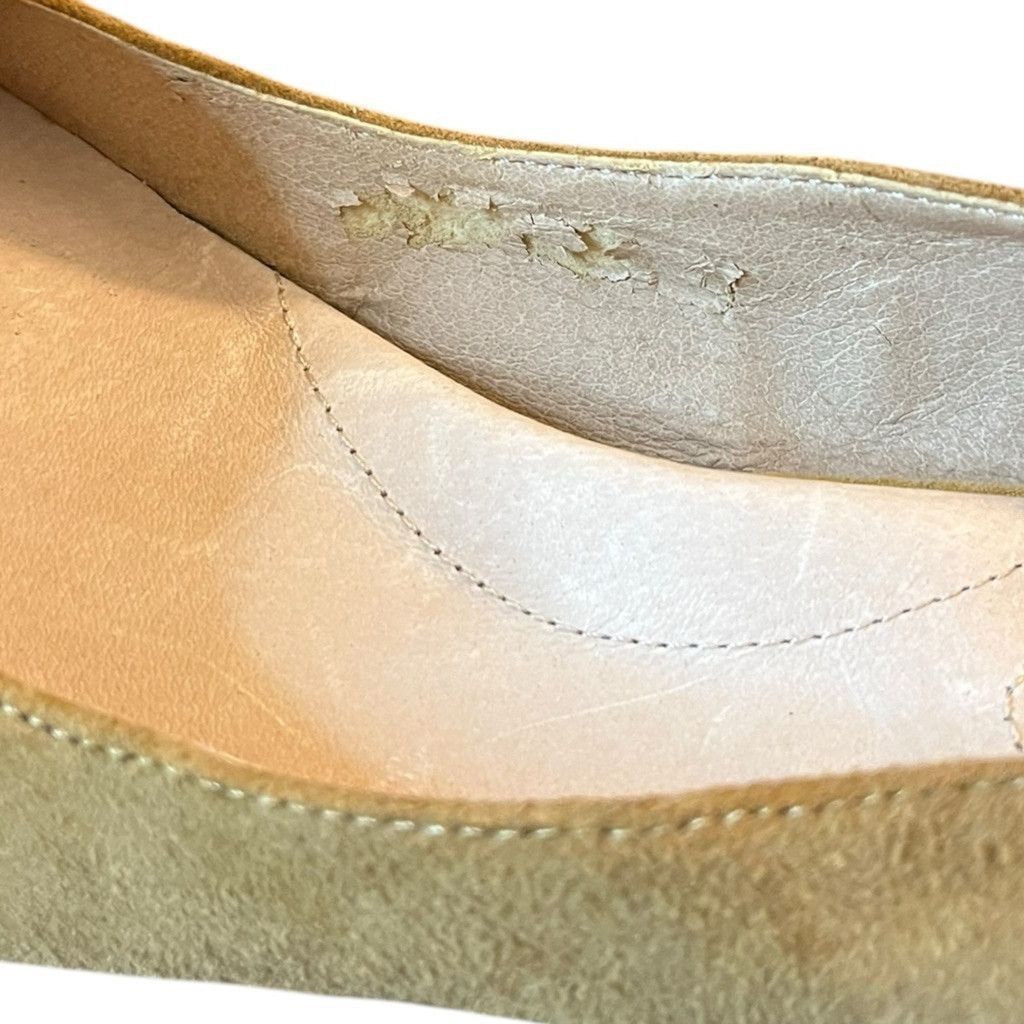 Lands' End × Vintage Y2K Lands’ End Minnie Faux Suede Comfy Block High Heels Sz 9 Size US 9 / IT 39 - 13 Thumbnail