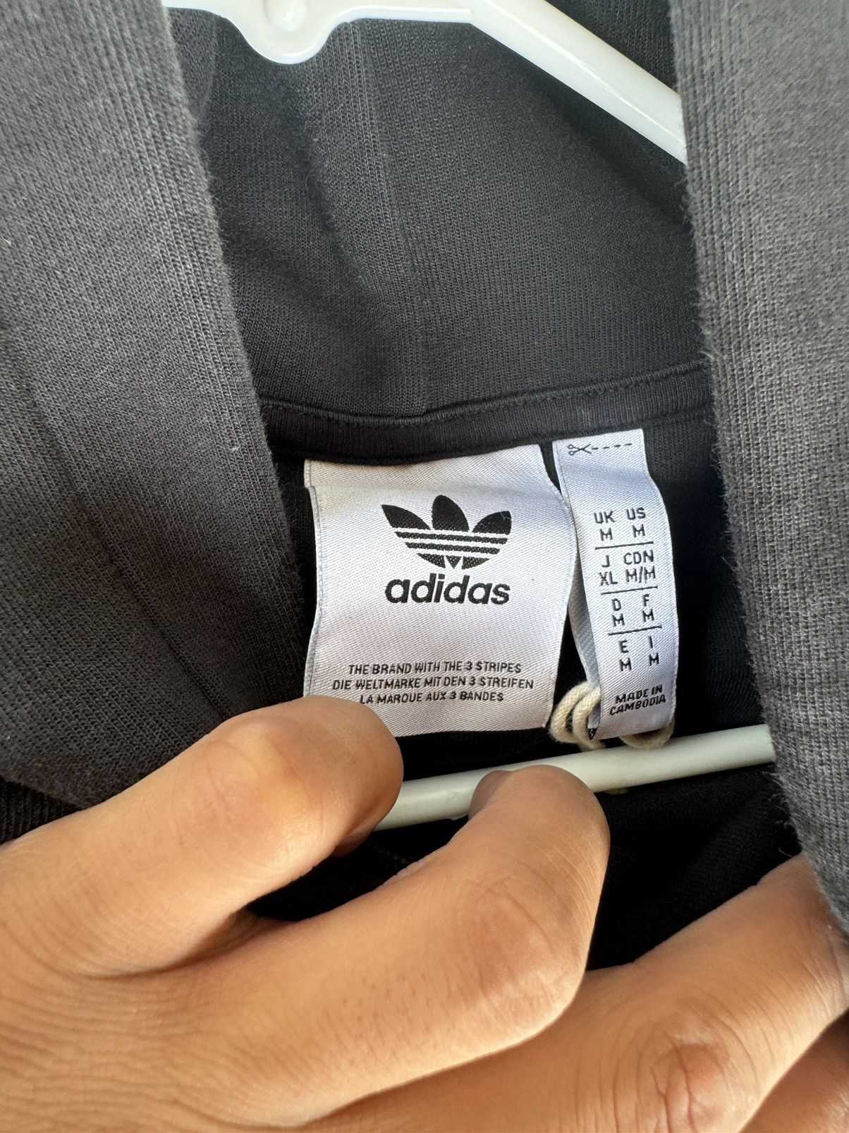 Adidas Black adidas hoodie Size US M / EU 48-50 / 2 - 2 Thumbnail