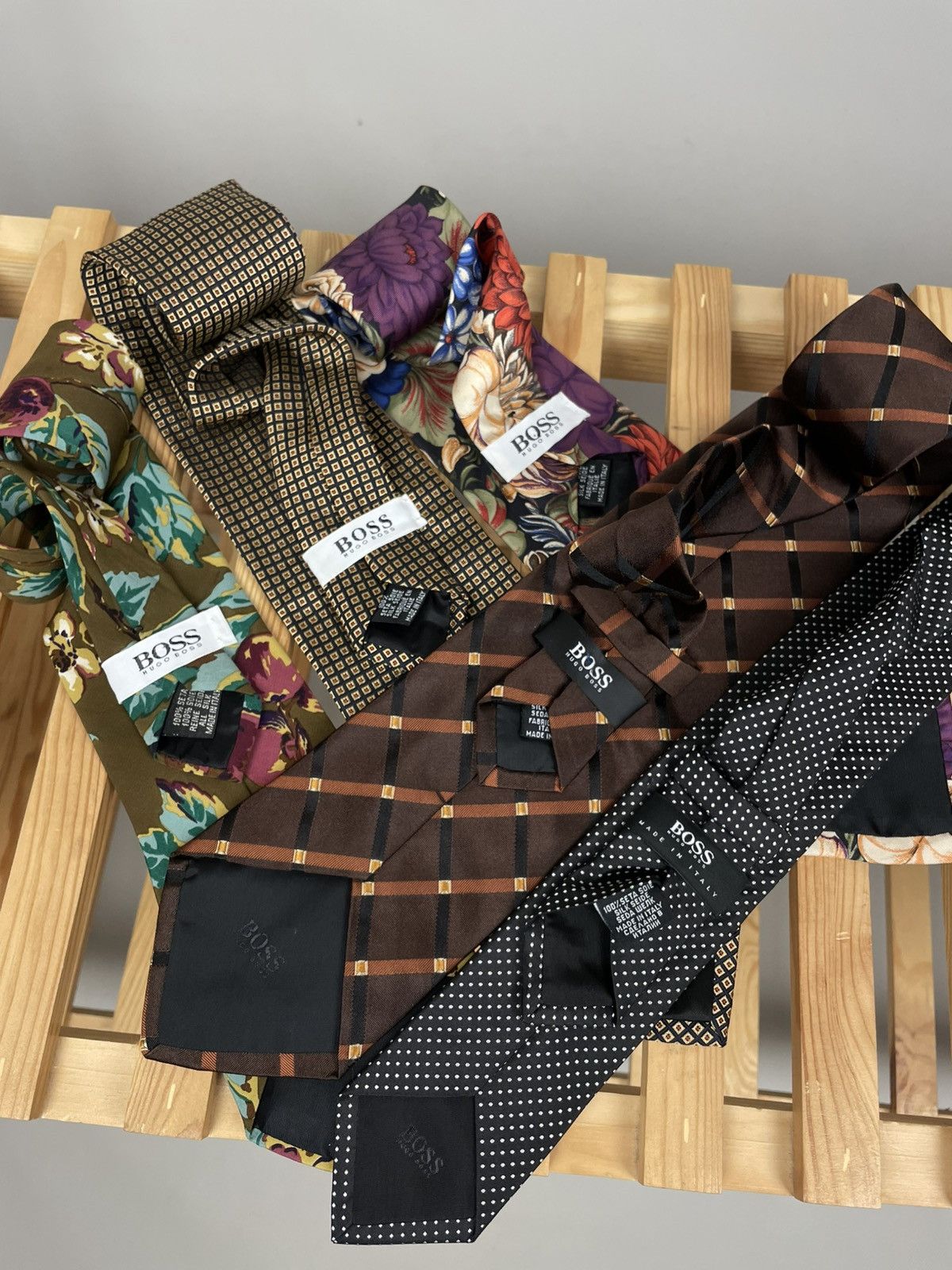 Hugo Boss Lot of hugo boss silk ties Size ONE SIZE - 5 Thumbnail