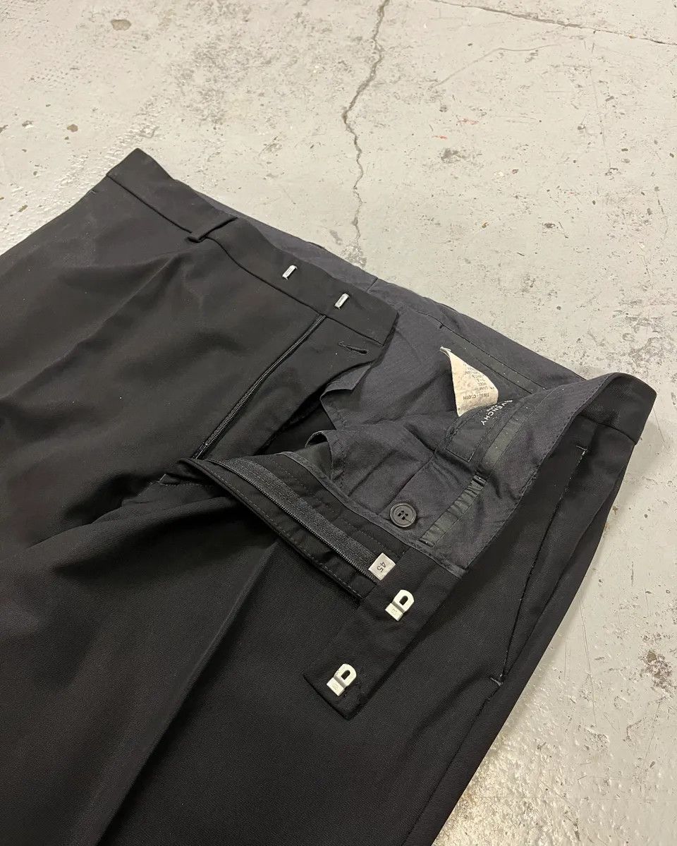 Givenchy AW2004 Givenchy Black Classy Tailored Pants Size US 34 / EU 50 - 7 Thumbnail
