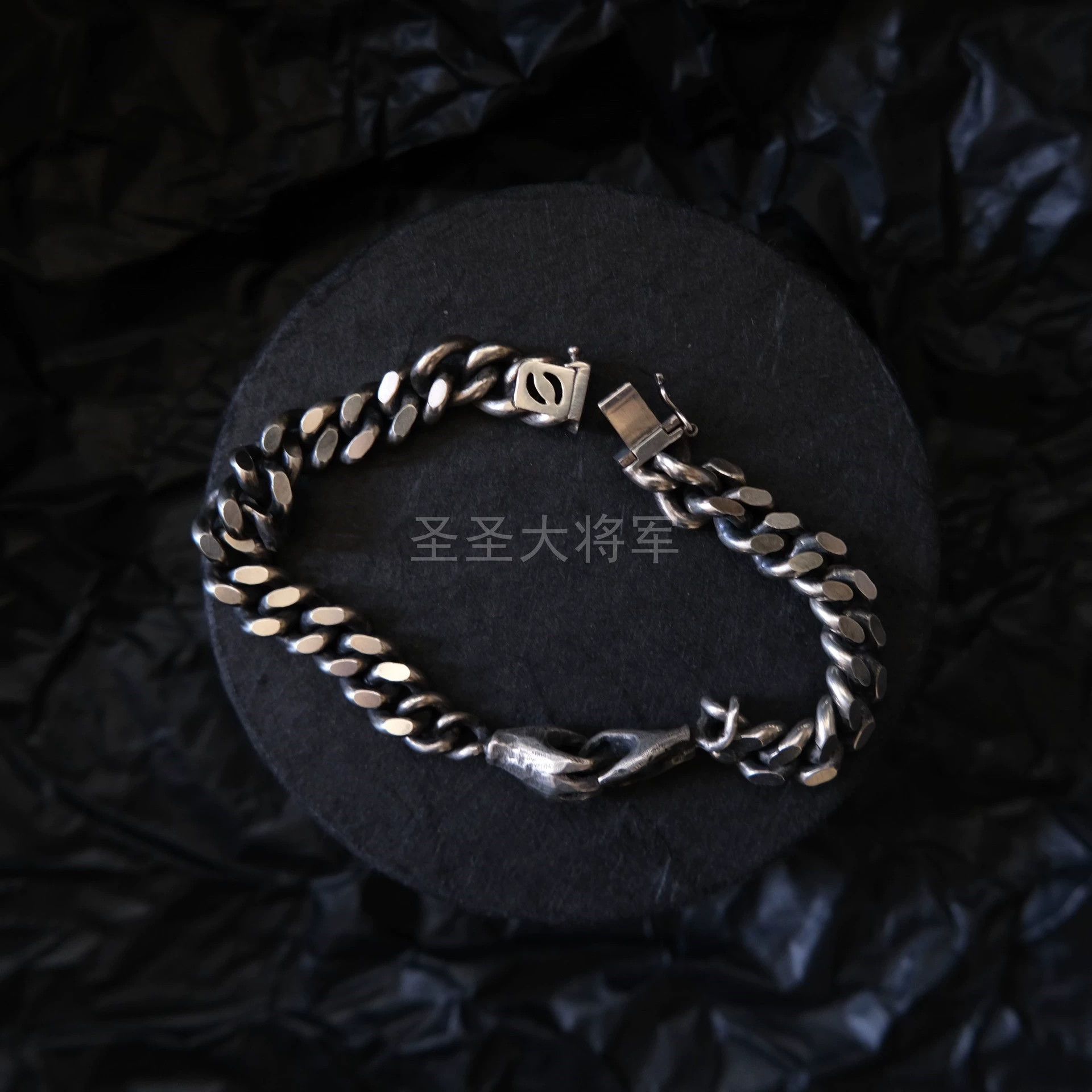 Other Julia Zimmermann Hand in Hand Heavy Sterling Silver Bracelet XS+S+M new Size ONE SIZE - 4 Thumbnail