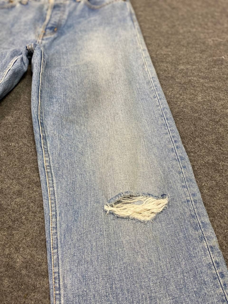 Japanese Brand ungrid japanese brand distressed denim nice design Size US 32 / EU 48 - 9 Thumbnail