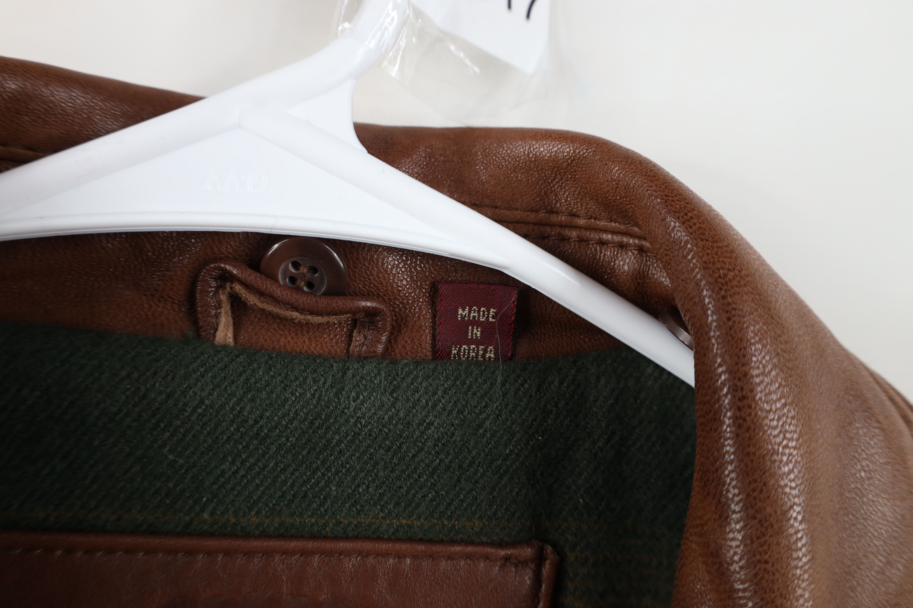 Vintage Vintage 90s Y2K Streetwear Lined Soft Leather Jacket Brown Size US M / EU 48-50 / 2 - 9 Thumbnail