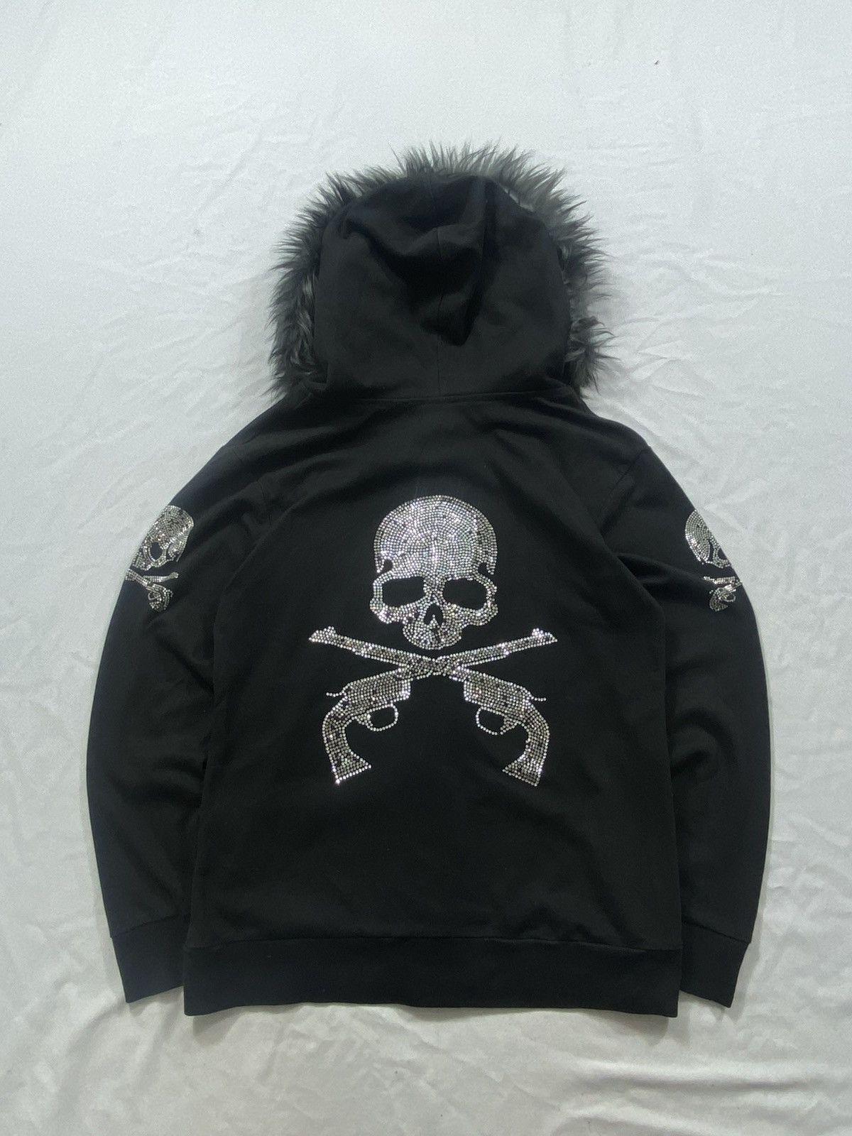 If Six Was Nine Sick Skull Furr zip Hoodie Ifsix Lgb Size US M / EU 48-50 / 2 - 4 Thumbnail