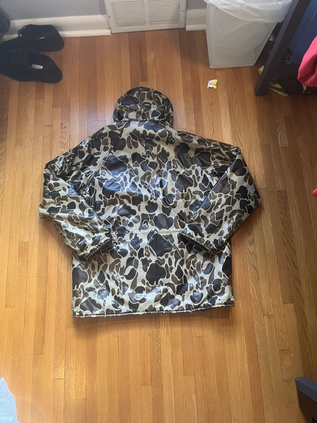 Vintage Camo Rain Jacket Size US M / EU 48-50 / 2 - 2 Thumbnail