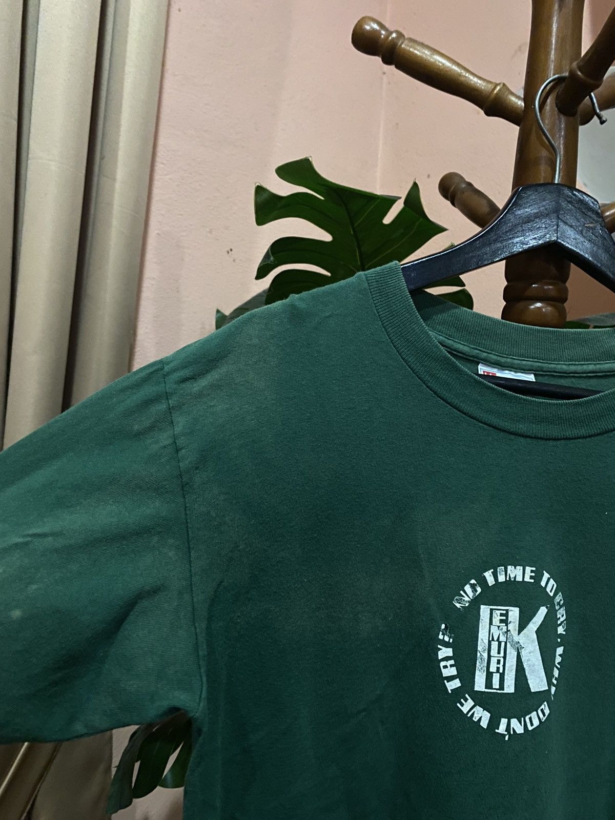 Band Tees Vintage Kemuri Ska Punk Graphic Band Tee Green USA Made Size US M / EU 48-50 / 2 - 4 Thumbnail