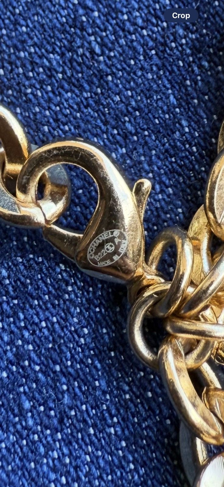 Chanel CHANEL Runway 31 Rue Cambon Door Long Necklace Gold Size ONE SIZE - 8 Thumbnail