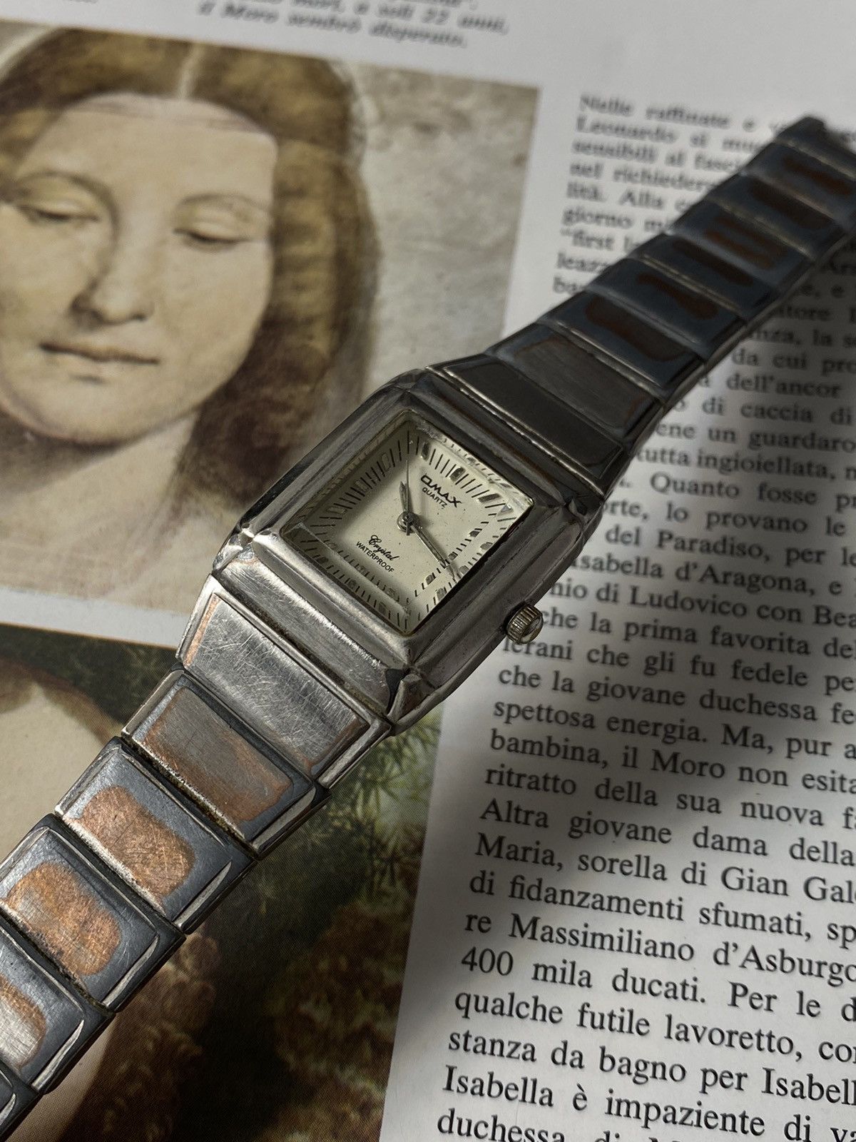 Jewelry Omax Crystal Watch - Stylish Quartz Timepiece Size ONE SIZE - 5 Thumbnail