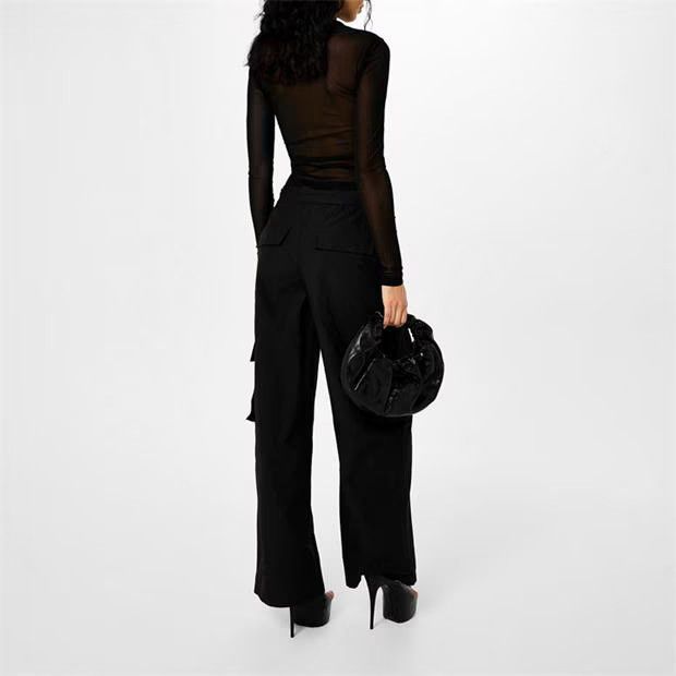 Alexander Wang o1g2r1mq0824 Cargo Rave Pants in Black Size 27" / US 4 / IT 40 - 5 Thumbnail