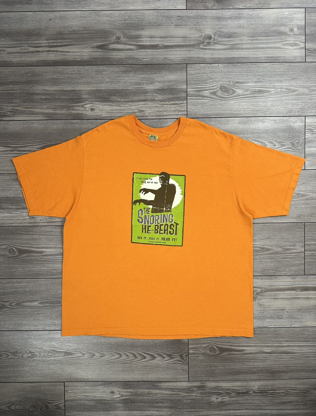 Vintage Vintage Y2K Snoring He-Beast Halloween T Shirt Size US XXL / EU 58 / 5 - 1 Thumbnail