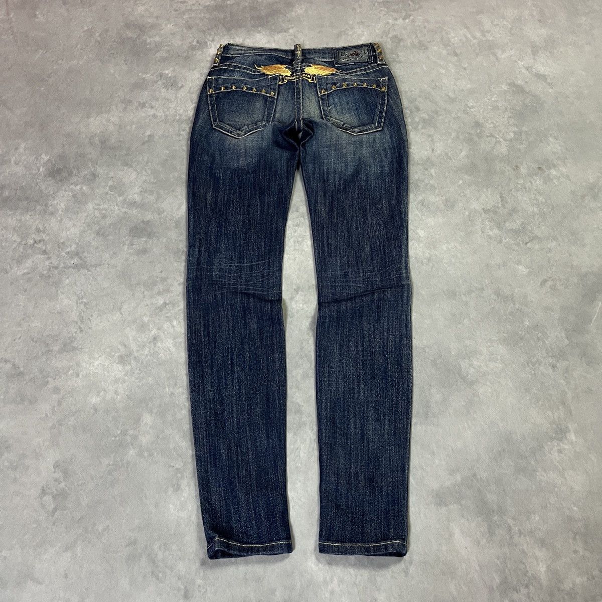 Robins Jeans 2000s Robin’s Jean - Archive Skinny Biker y2k Punk Denim Size 26" / US 2 / IT 38 - 10 Thumbnail