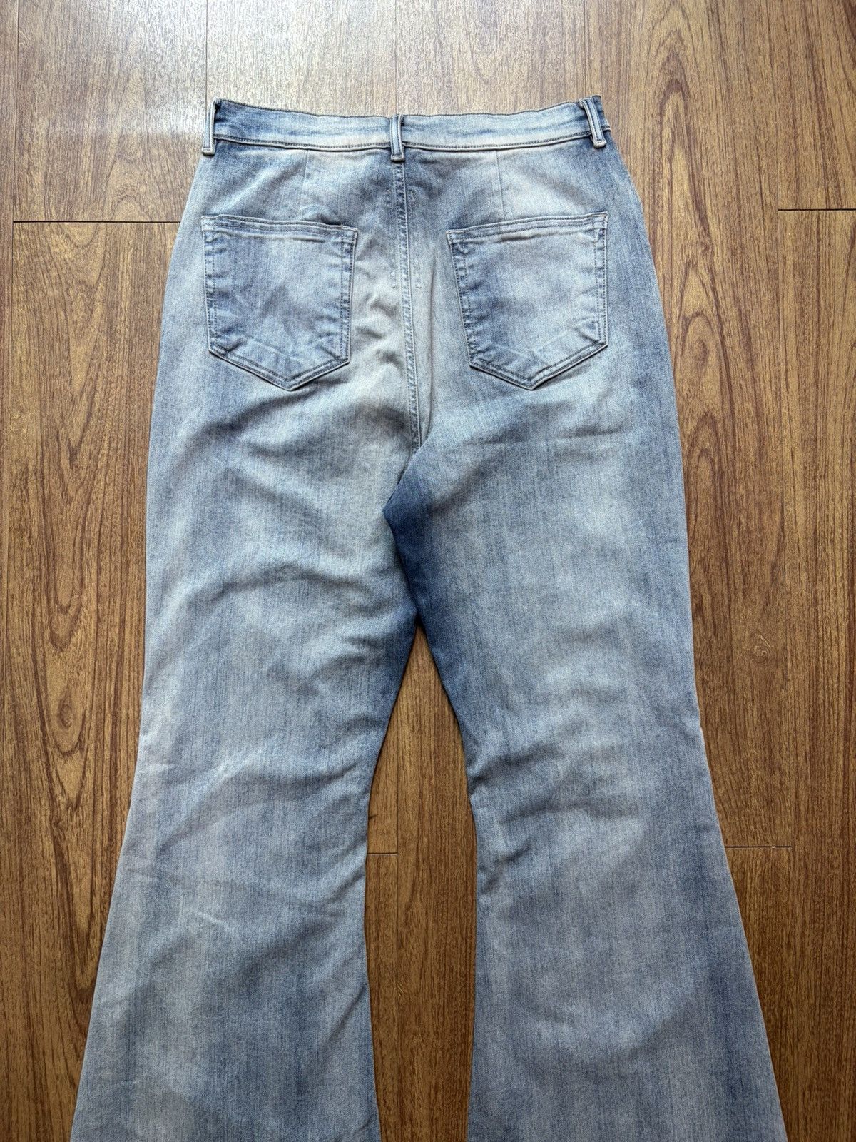 Rick Owens Drkshdw FREE TAX! Rick Owens Bolan Bootcut Sky Jeans Size US 32 / EU 48 - 5 Thumbnail