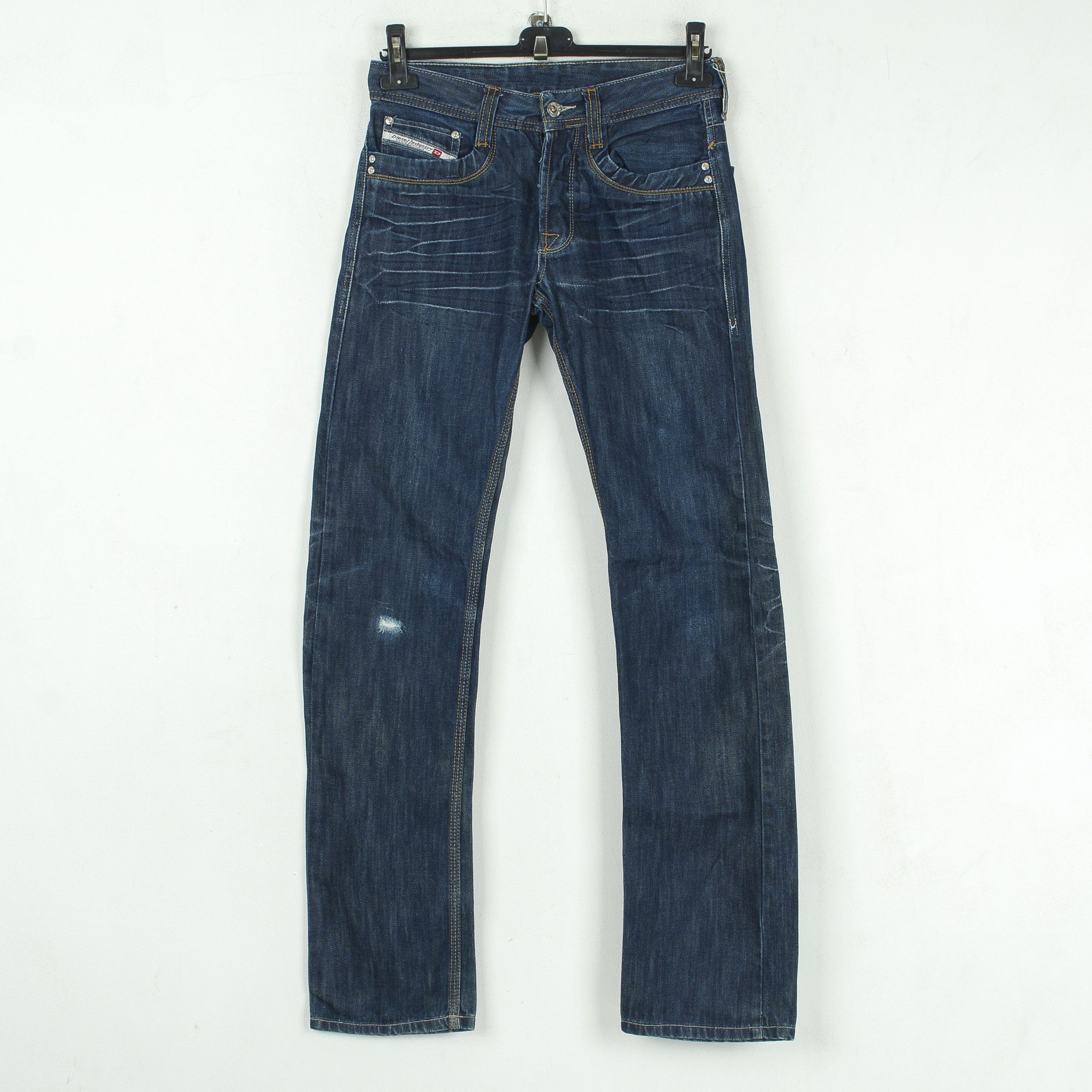 Diesel Kevor W31 L32 Slim Straight Jeans Denim Made in Italy Pants Size US 31 - 1 Thumbnail