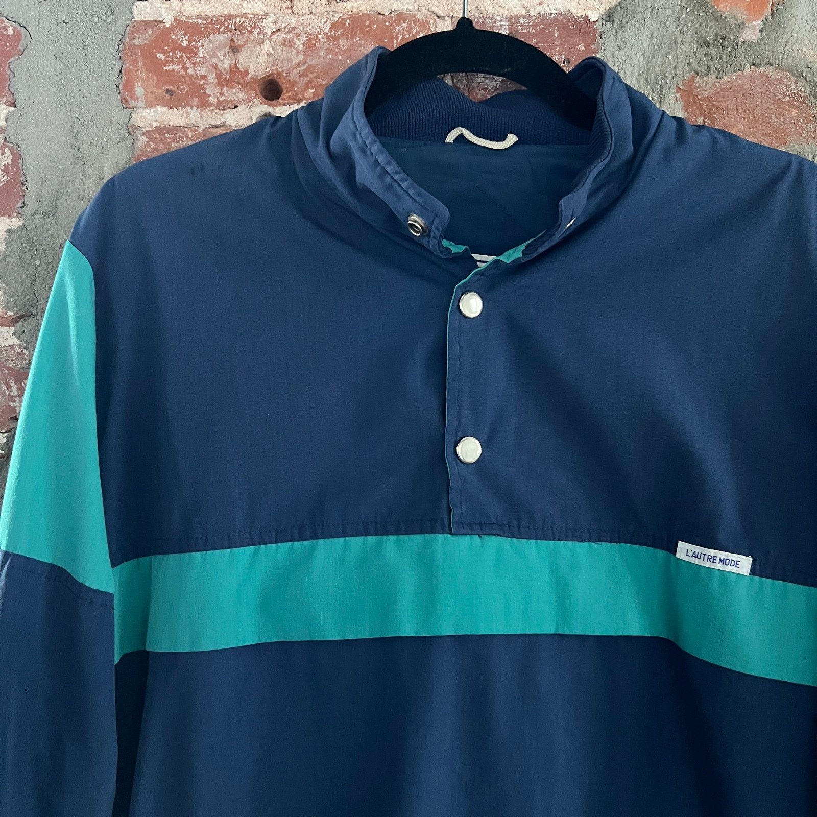 Vintage VTG L'Autre Mode Men's Pullover Jacket L 21x25 Size US L / EU 52-54 / 3 - 1 Thumbnail