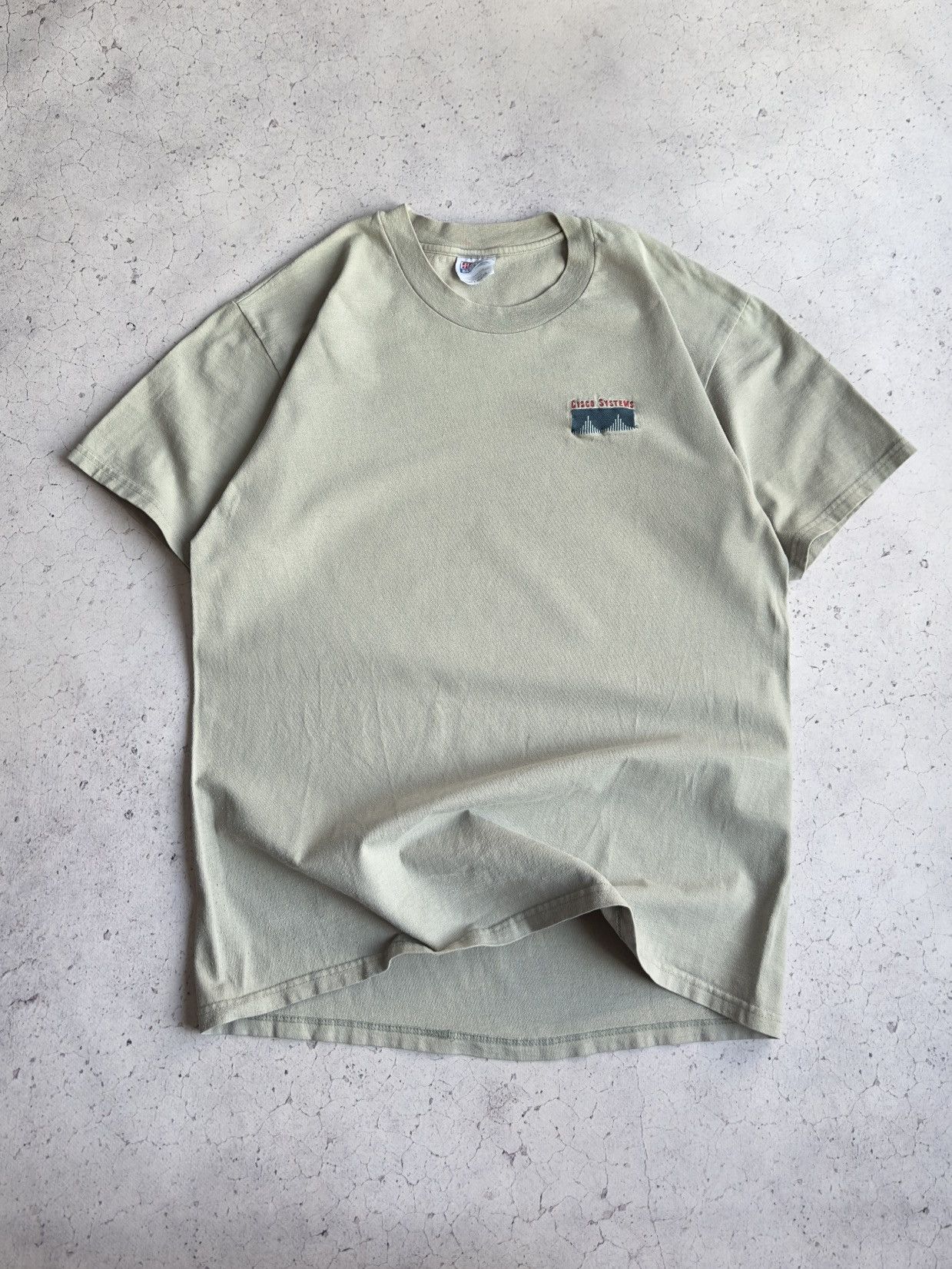 Vintage Vintage 90s Cisco Systems Hanes Promo Tee Size US L / EU 52-54 / 3 - 1 Thumbnail