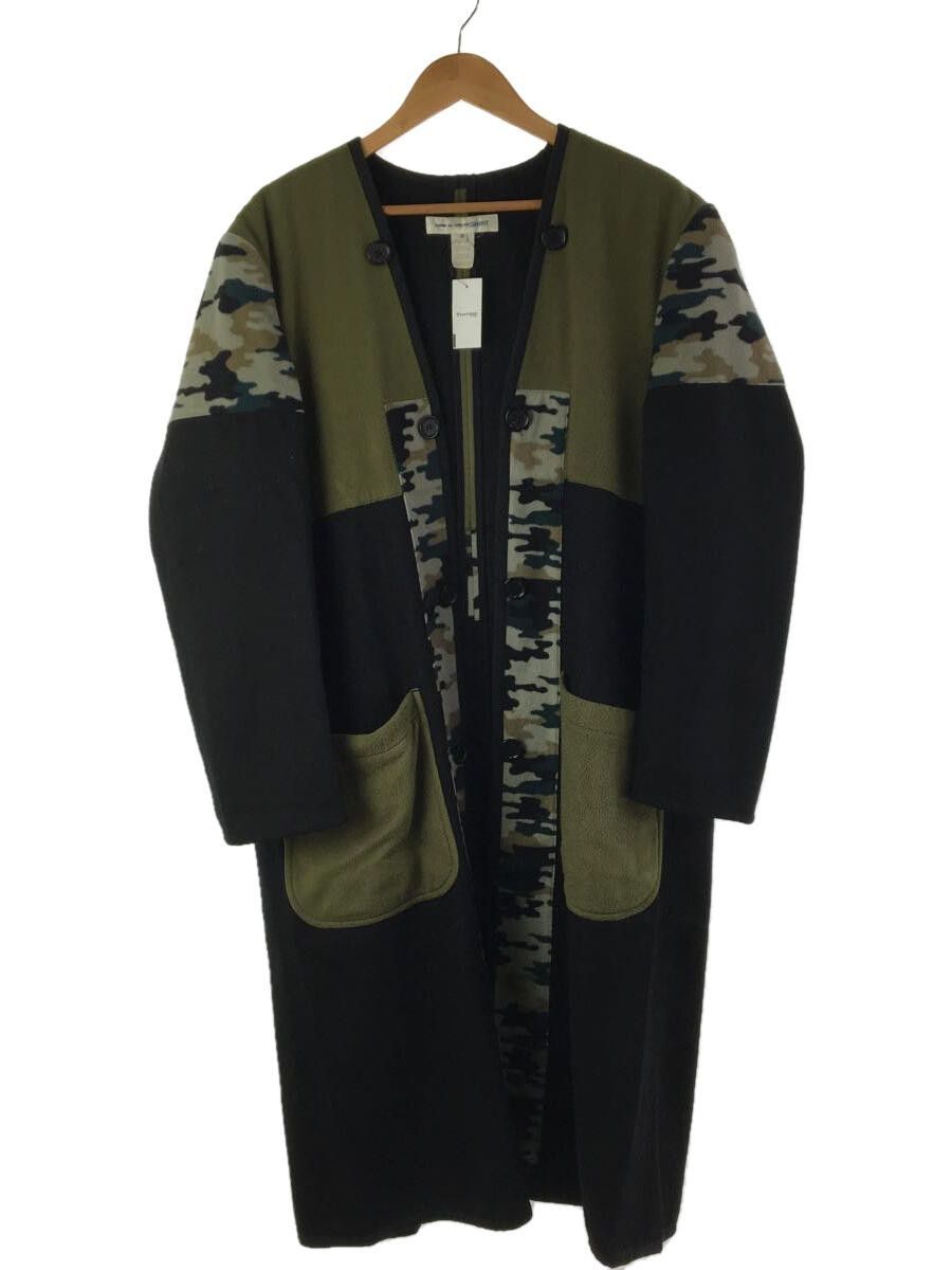 Sweater Wool Camouflage Coat Khaki