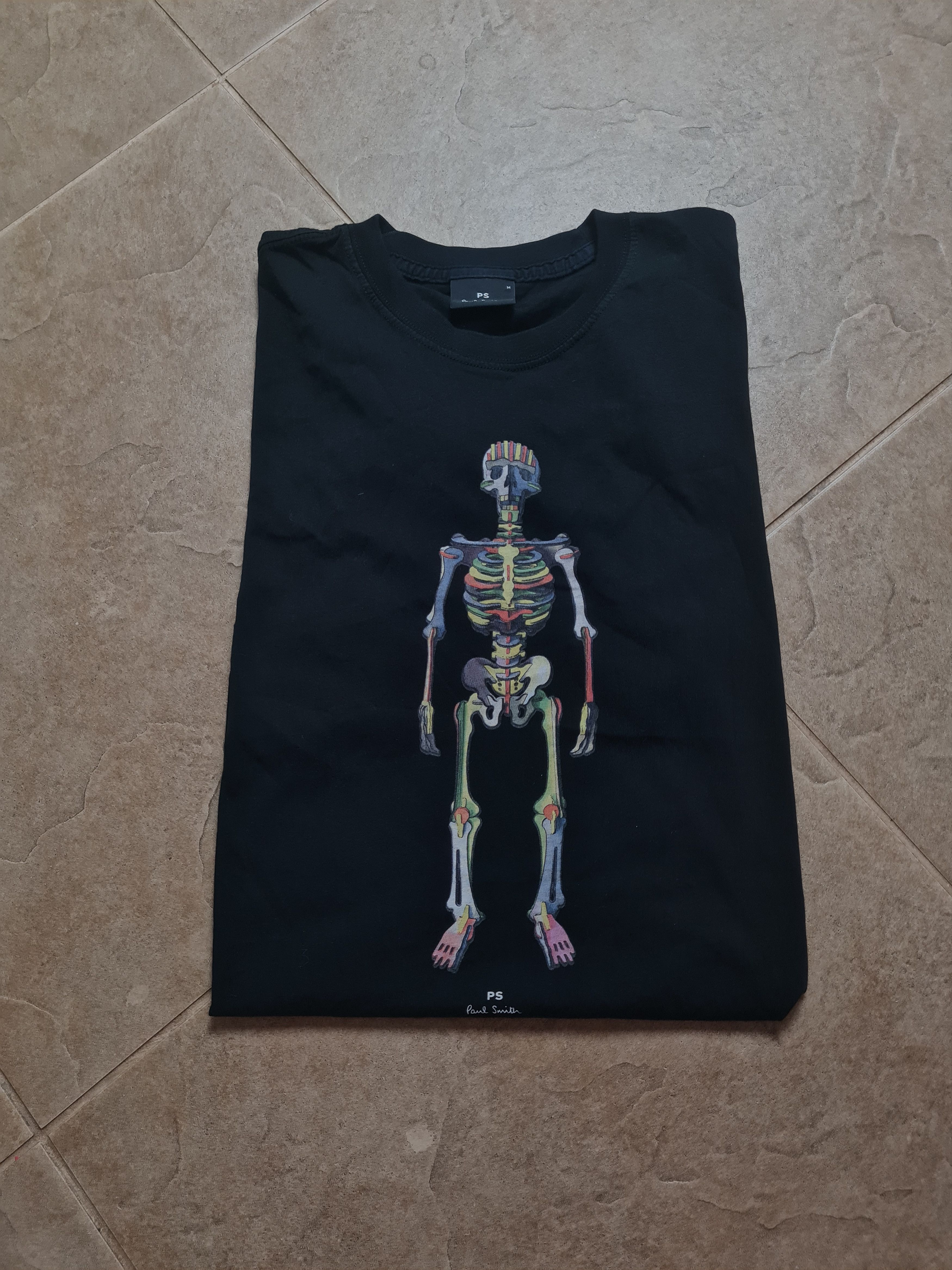 Paul Smith Paul Smith Men's Skeleton T-Shirt in Black Size M Size US M / EU 48-50 / 2 - 8 Thumbnail
