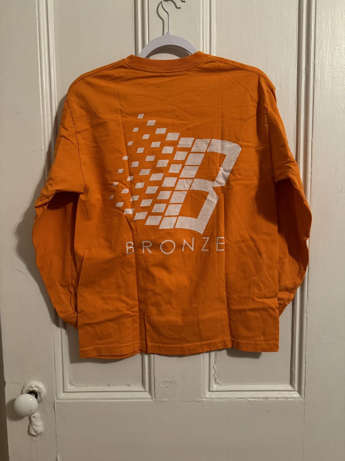 image of Bronze 56K Orange Long Sleeve, Men's (Size Medium)
