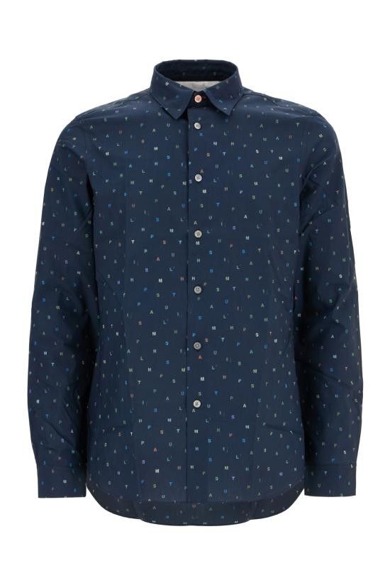 PAUL SMITH Men Long Tops M2R149TT22414 49 BLUE