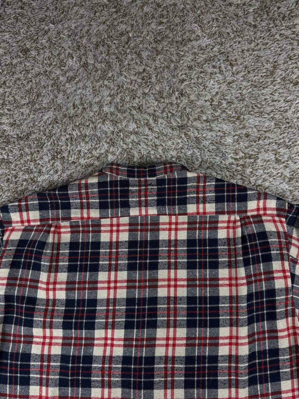 Greg Lauren Greg Lauren Flannel Plaid Shirt Long Sleeve Size US L / EU 52-54 / 3 - 12 Thumbnail